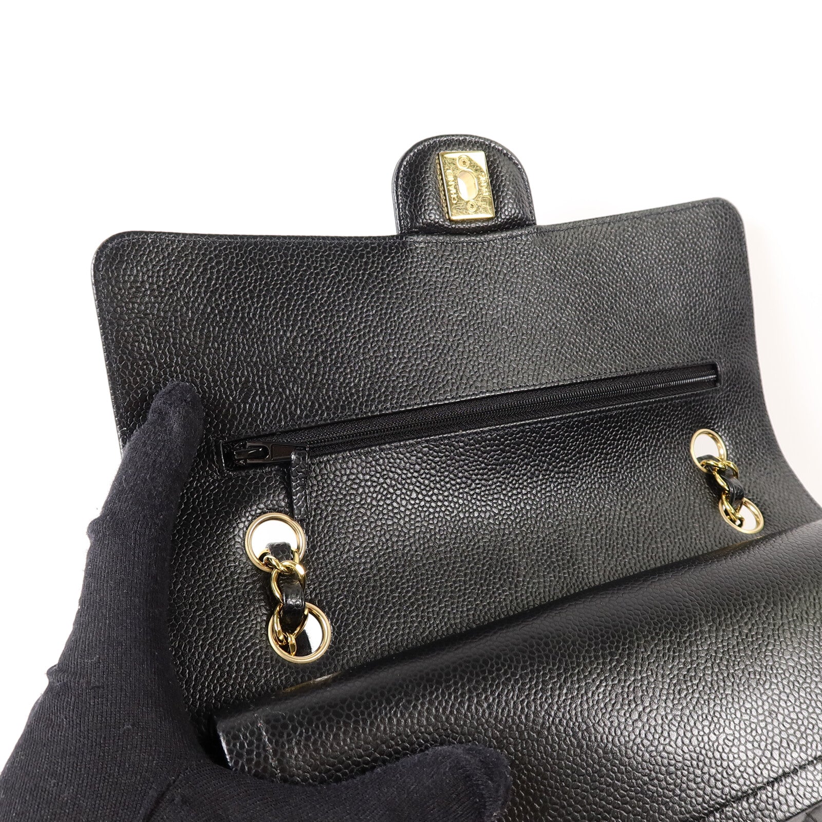 CHANEL 牛皮皮革Classic 25鏈帶肩背袋
