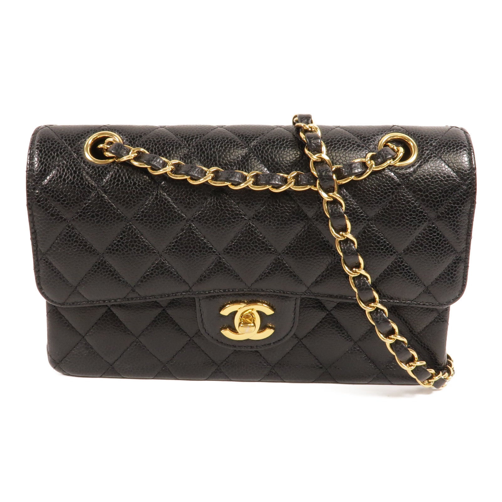 CHANEL 牛皮皮革Classic 23鏈帶肩背袋