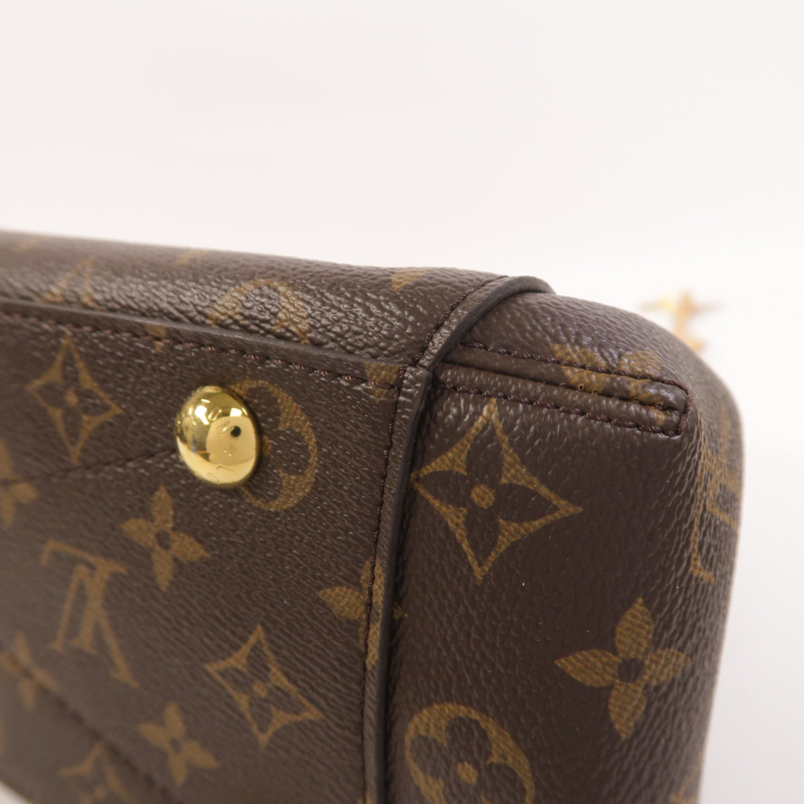 LOUIS VUITTON Monogram Montaigne MM手挽肩背兩用袋