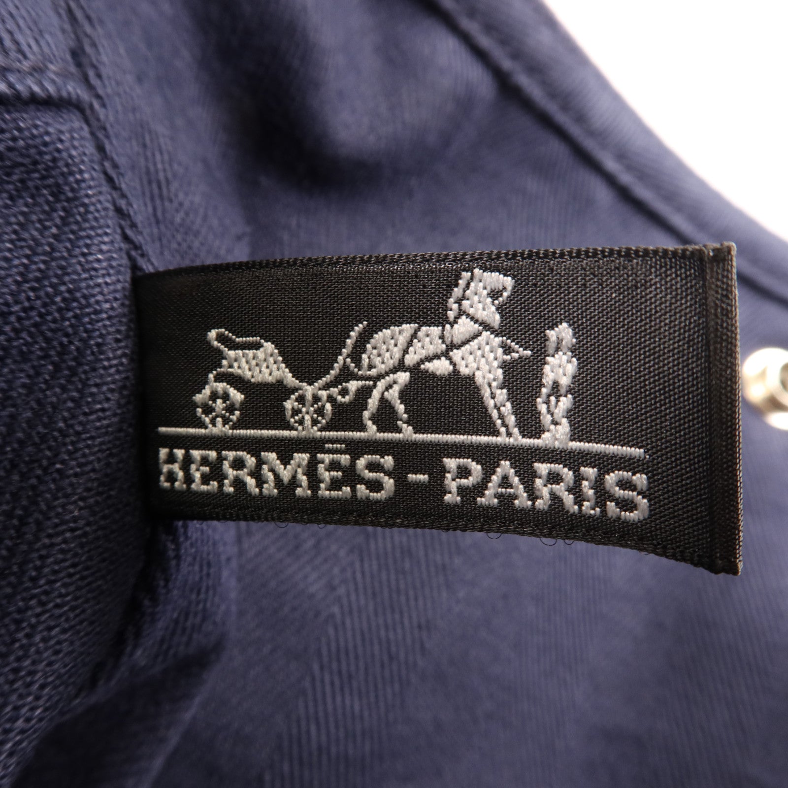 HERMES 帆布Valparaiso MM銀扣手挽袋