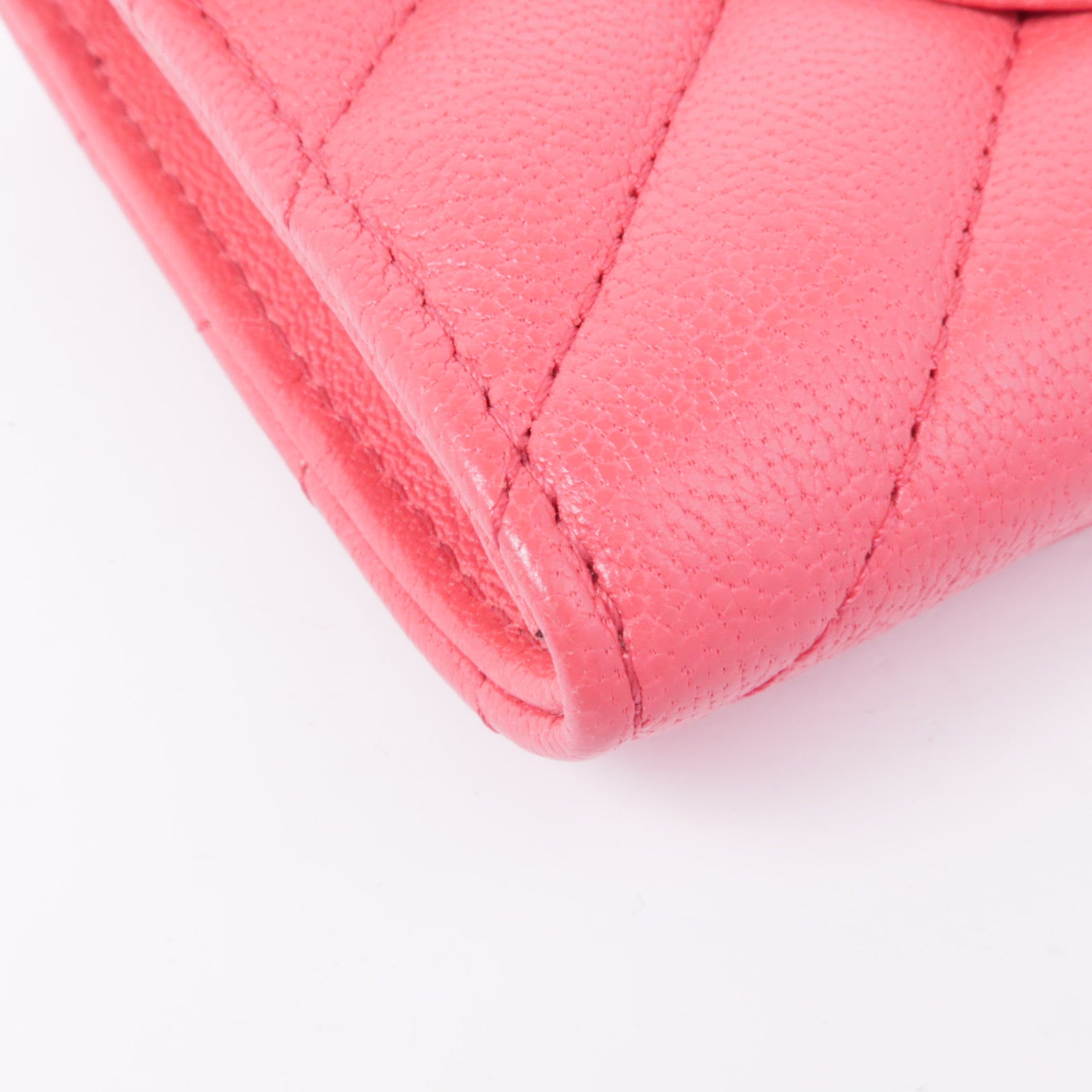 CHANEL 牛皮皮革2.55 Card Case金扣卡片套