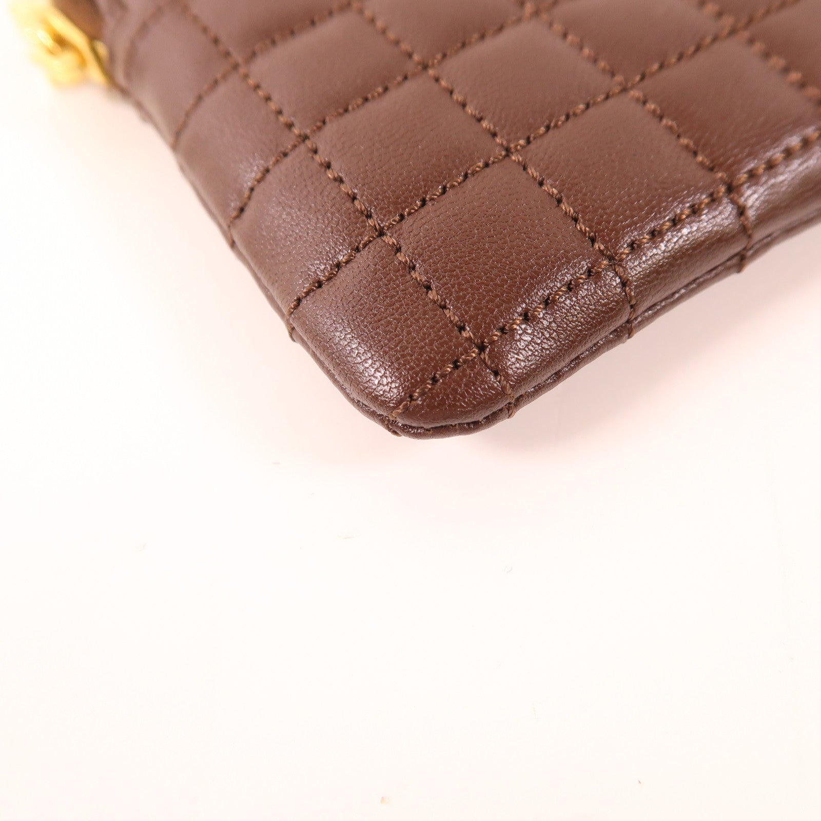 CELINE 牛皮皮革Coin Case金扣零錢包