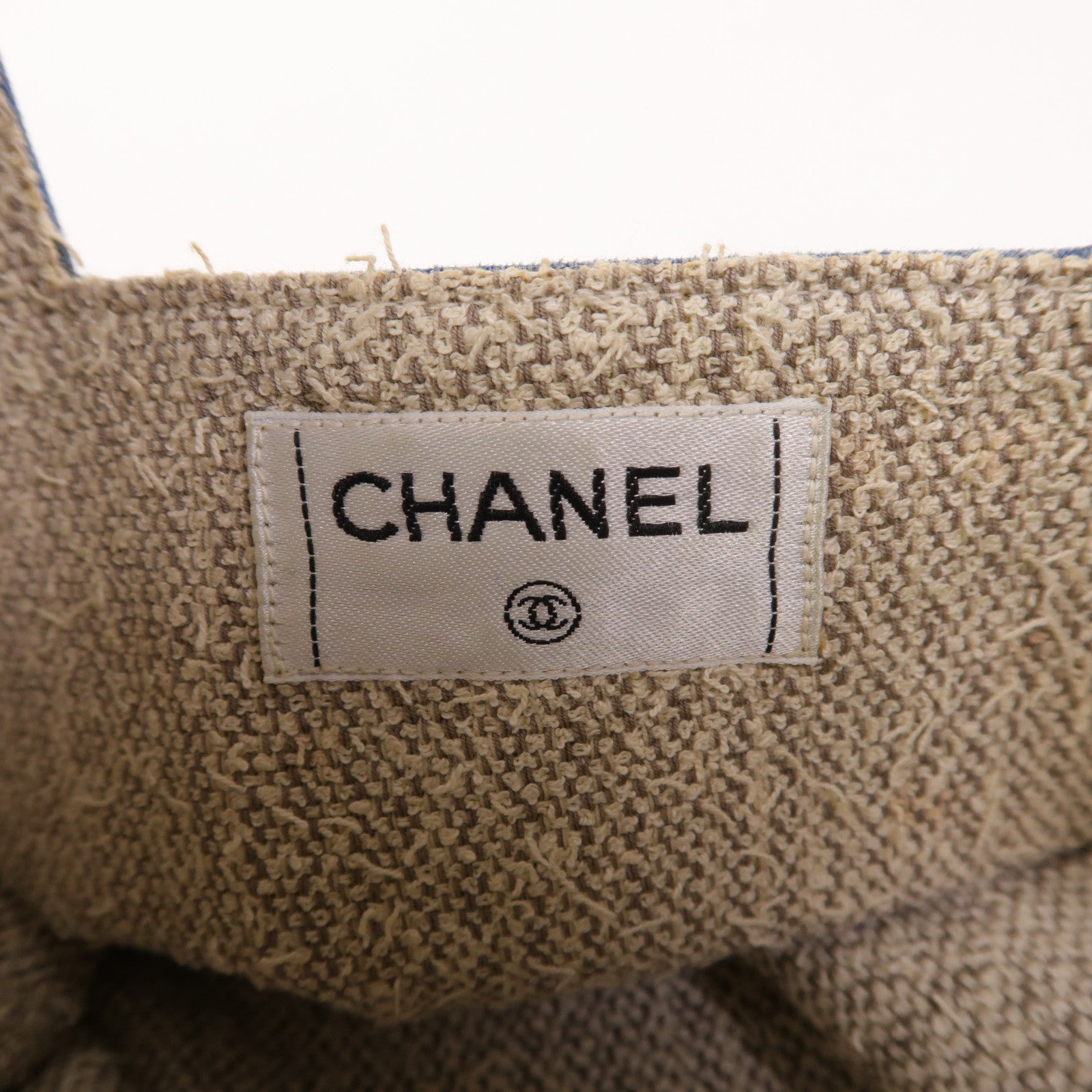 CHANEL 牛仔布Vintage Bag手挽袋