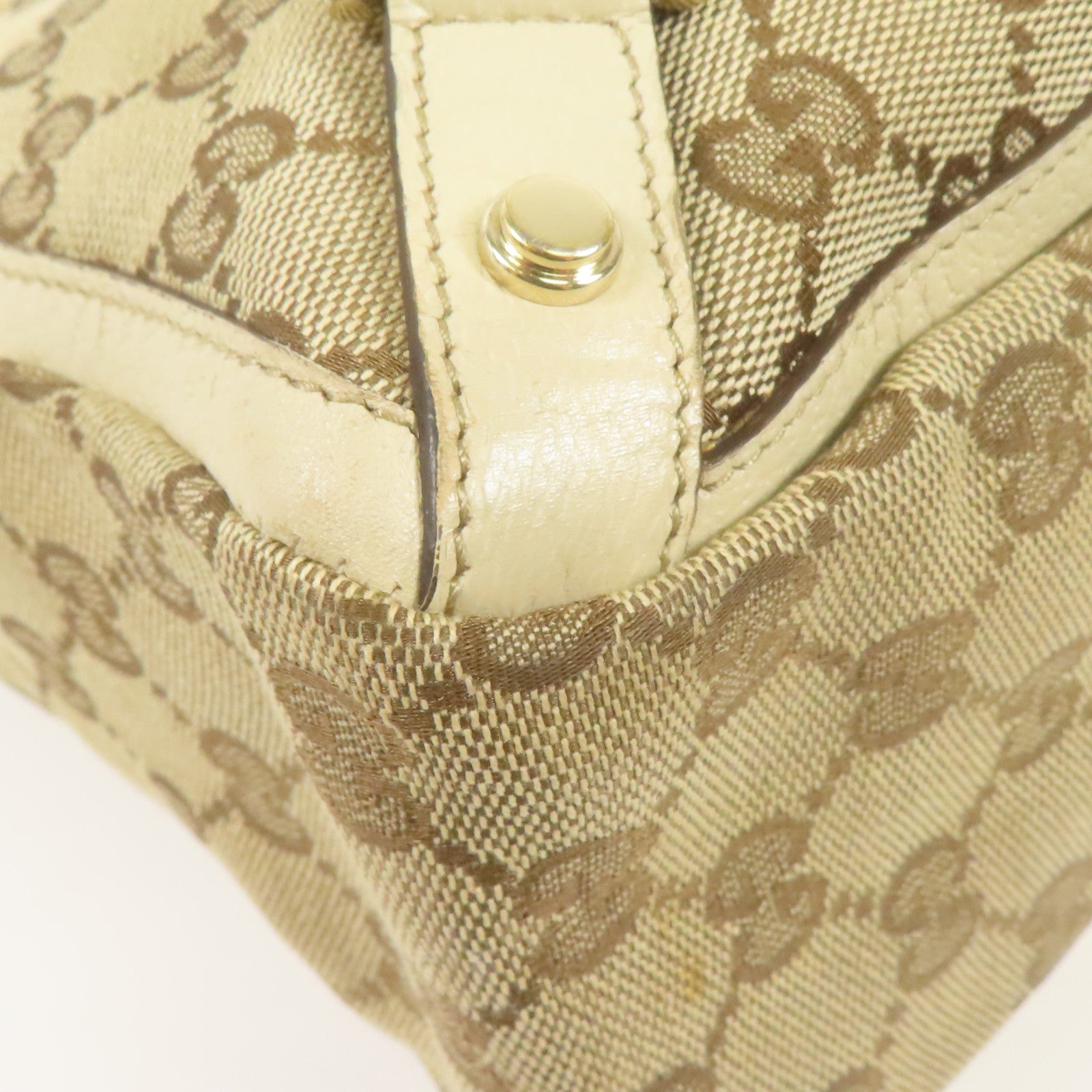 GUCCI 【激減優惠】帆布Hand Bag金扣手挽袋