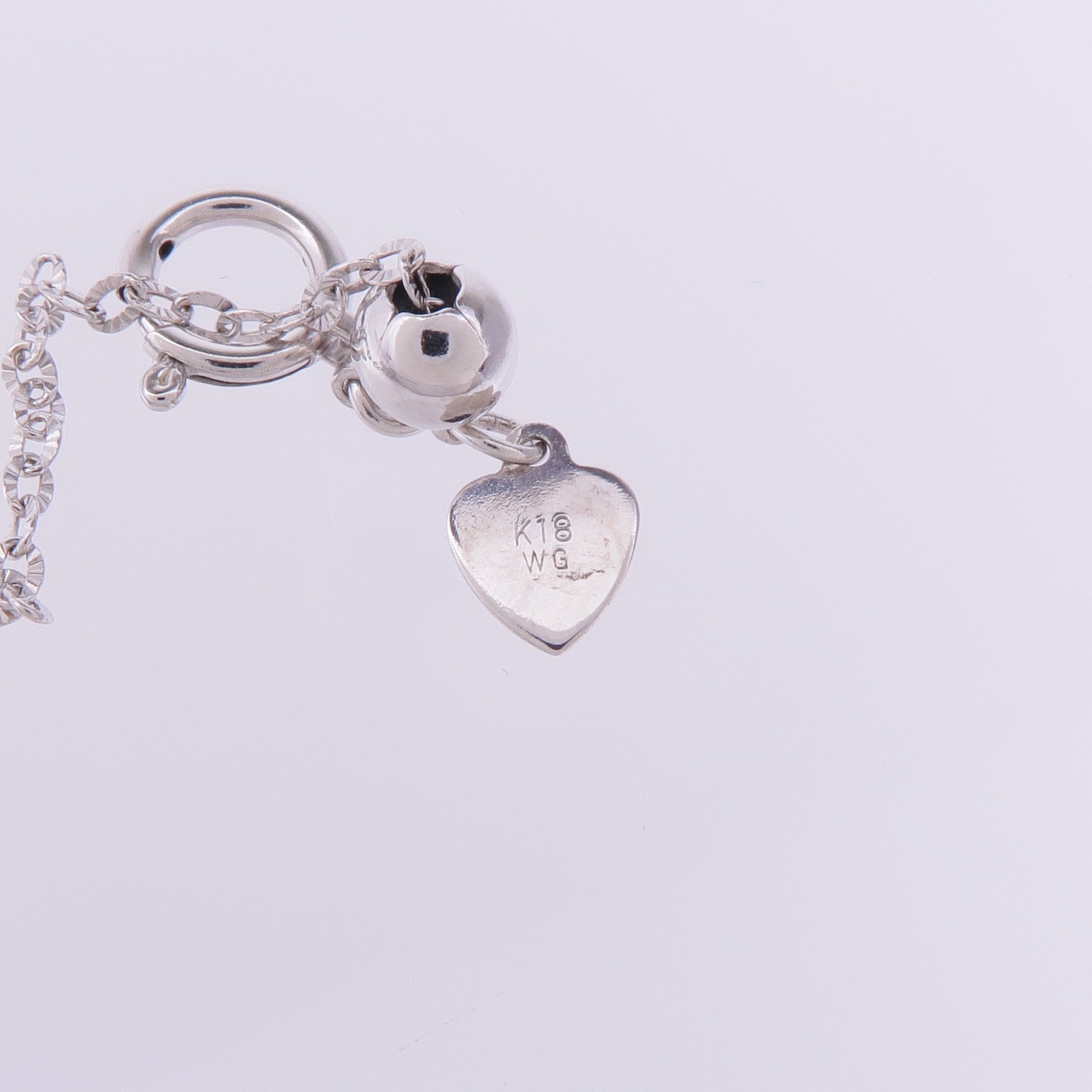 JEWELRY 18K白金Diamond Necklace鑽石項鍊