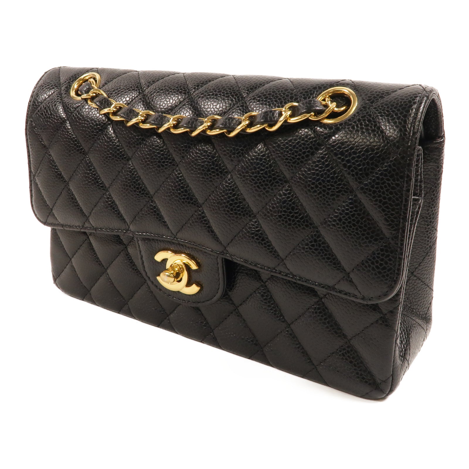 CHANEL 牛皮皮革Classic 23鏈帶肩背袋