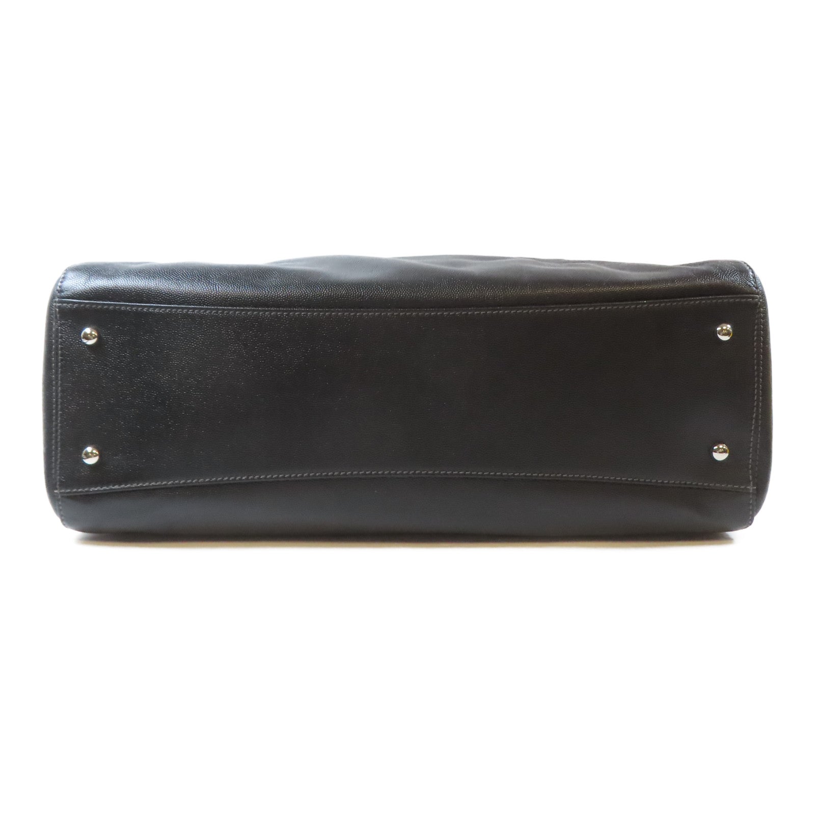 CHANEL 【激減優惠】Caviar皮革2 Way Shoulder Bag銀扣手挽肩背兩用袋黑色