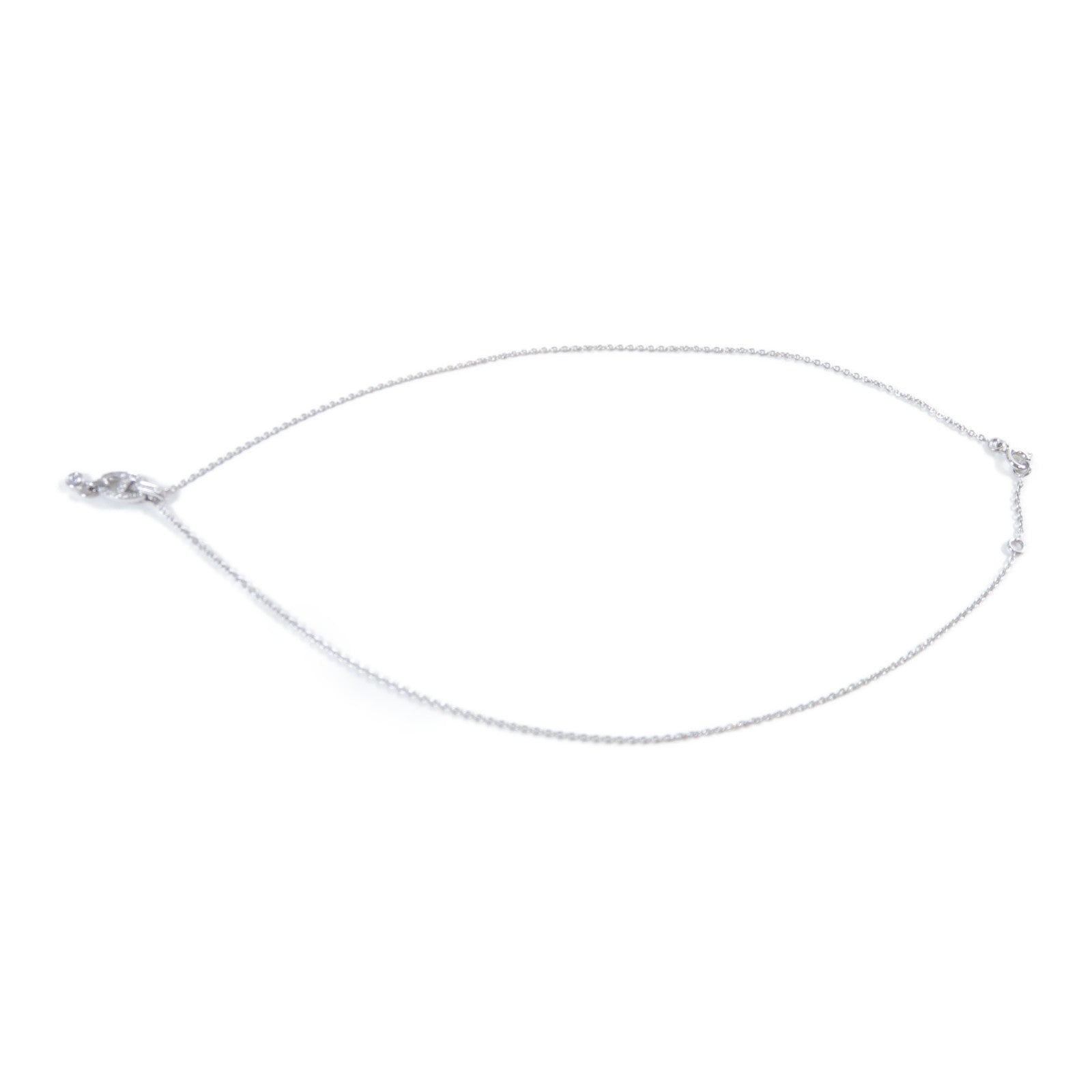 HERMES 【激減優惠】18K白金Farandole Pendant 0.18ct鑽石項鍊