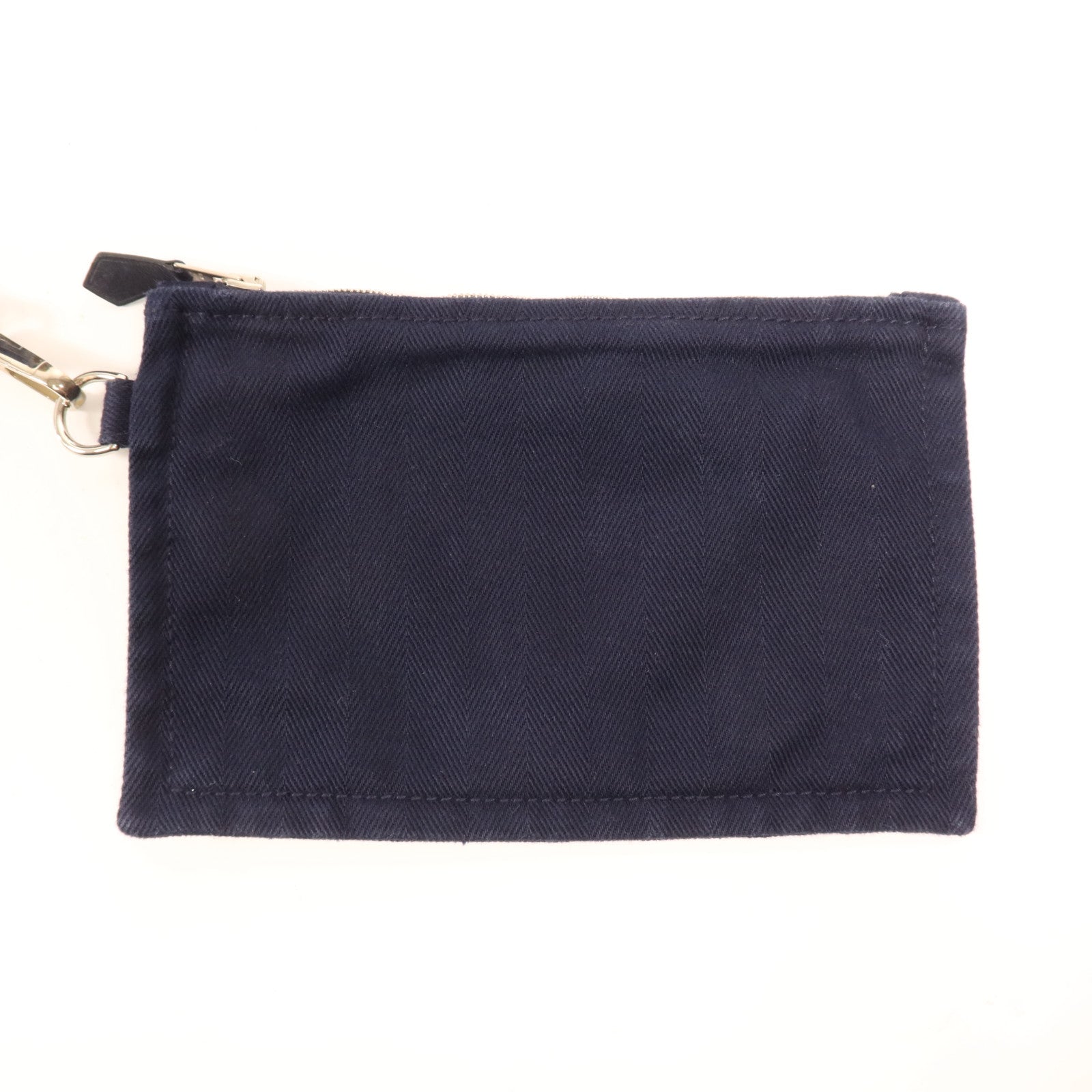 HERMES 帆布Valparaiso MM銀扣手挽袋