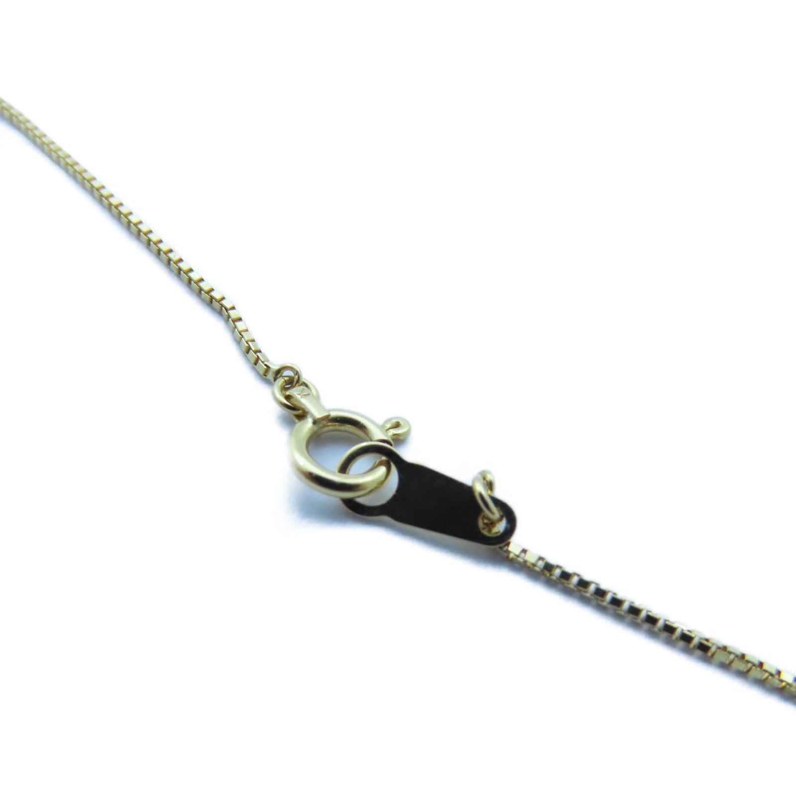 JEWELRY 18K黃金Diamond Necklace0.79ct鑽石項鍊#40cm