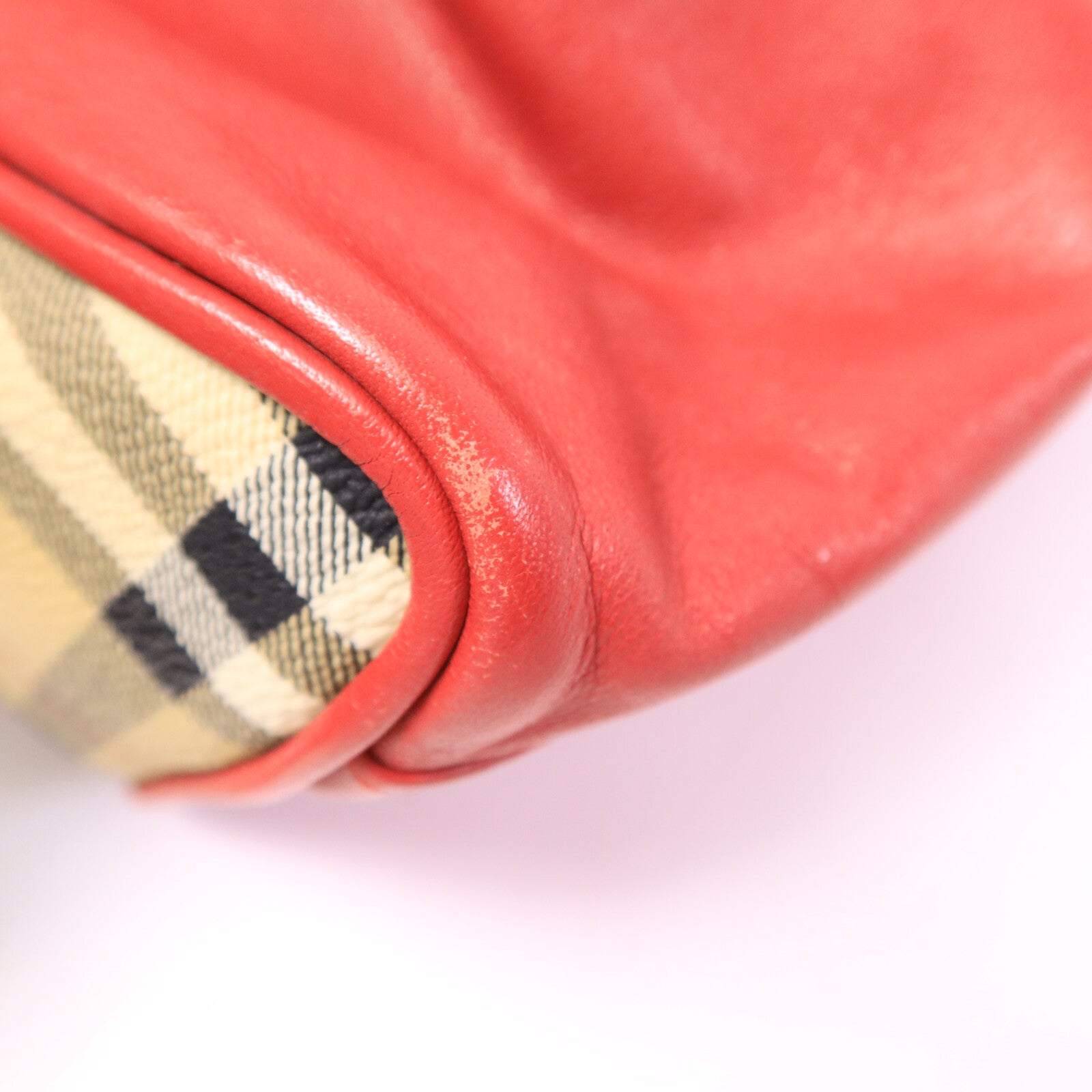 BURBERRY 牛皮皮革Hand Bag手挽袋