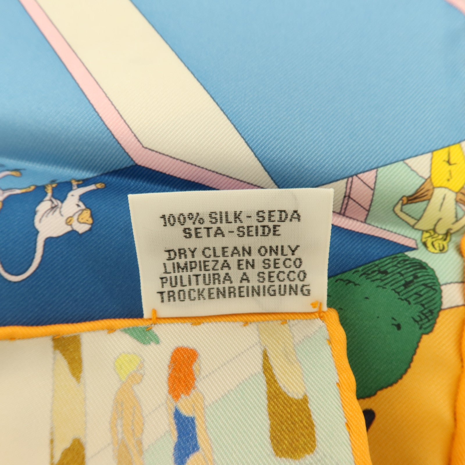 HERMES 絲質Scarf 90x90cm絲巾