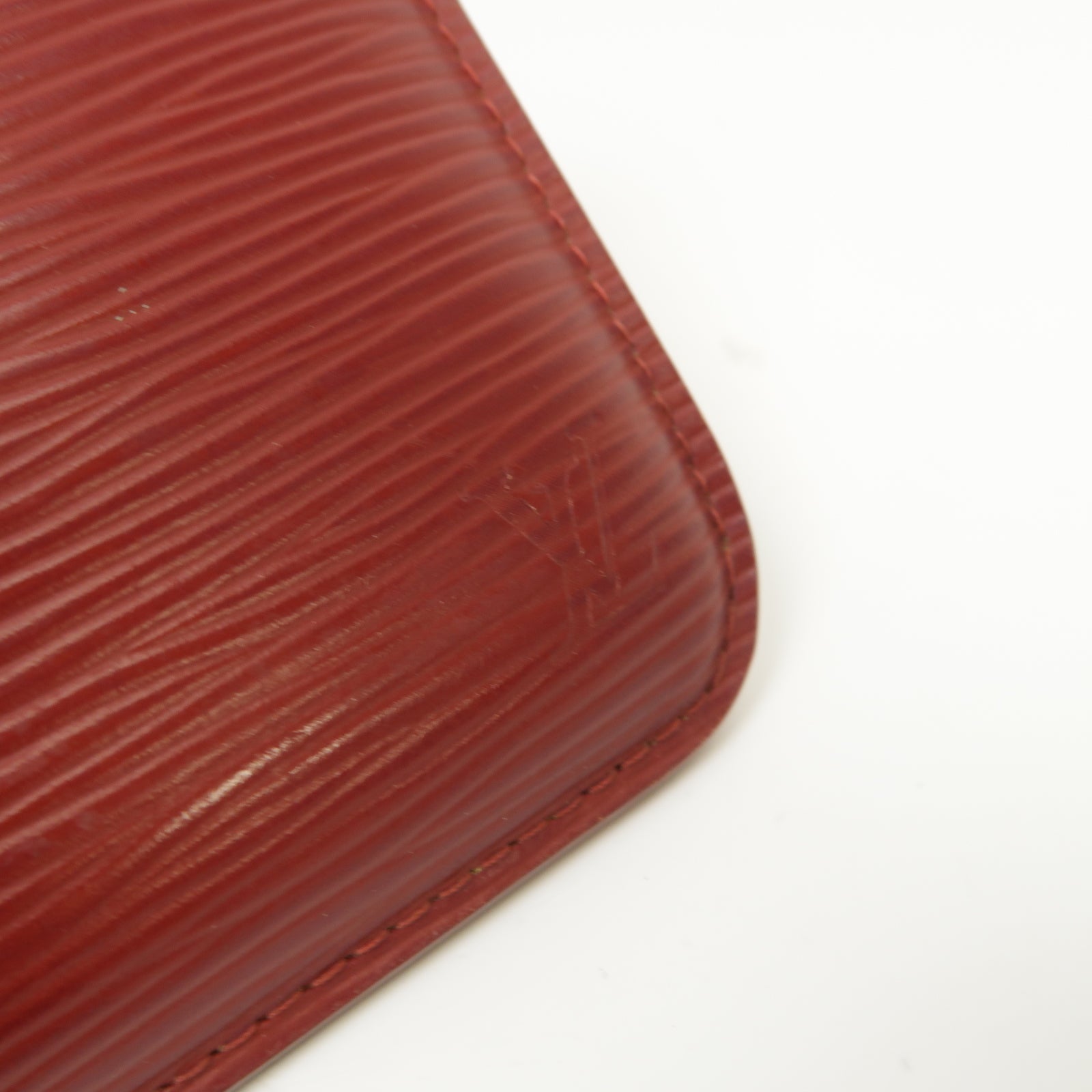 LOUIS VUITTON 【激減優惠】Epi Coin/Key Case銀扣零錢包/鎖匙包紅色