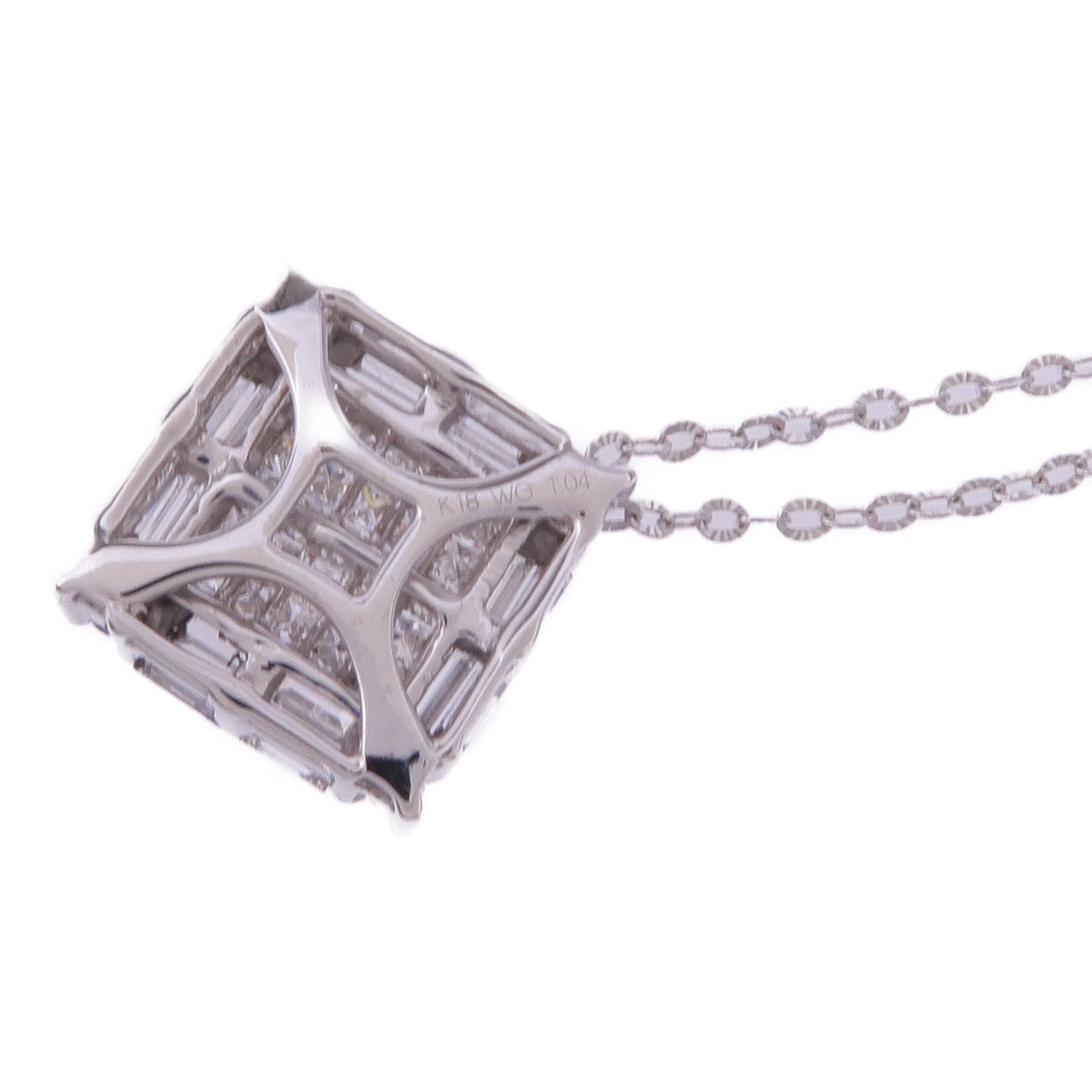 JEWELRY 18K白金Diamond Necklace鑽石項鍊