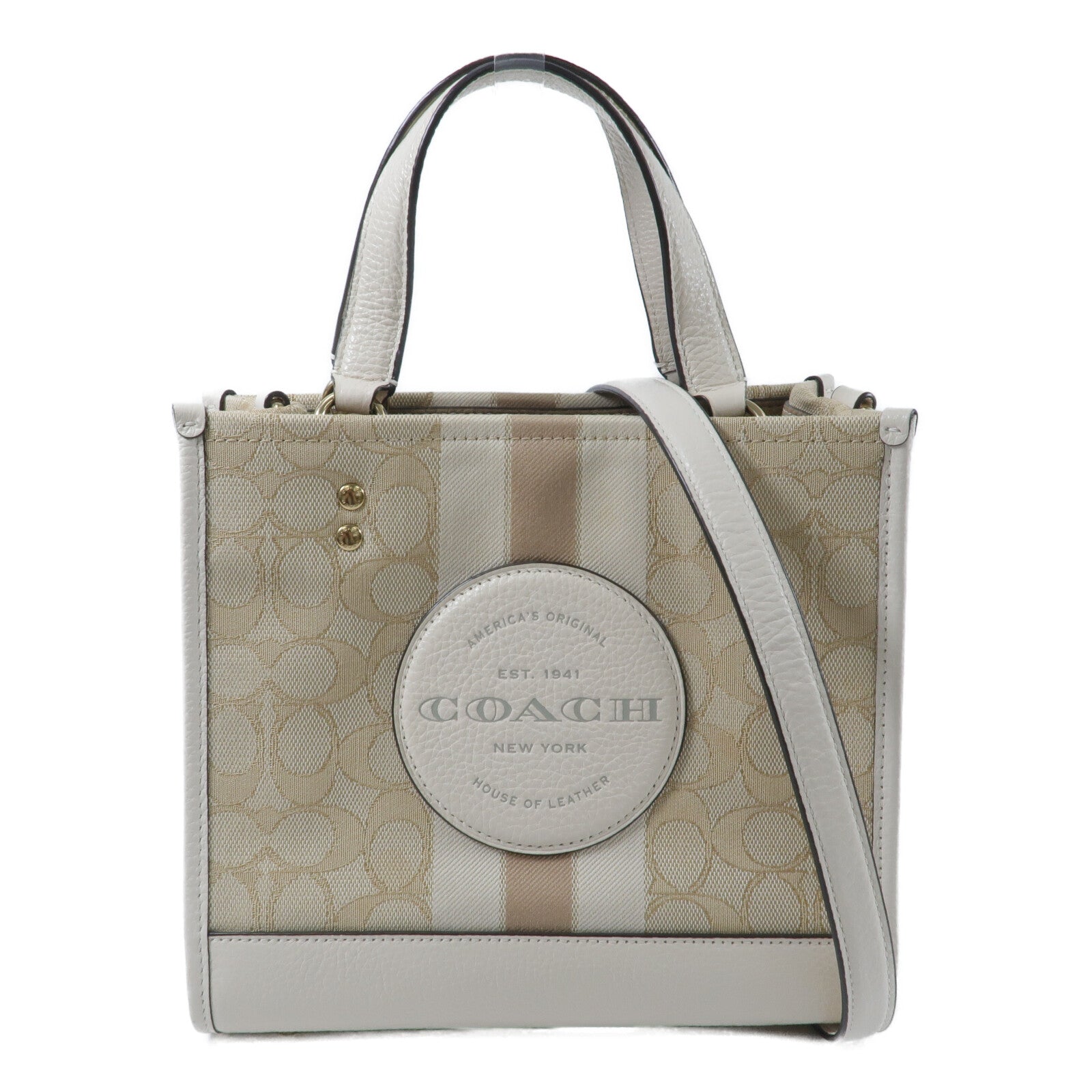COACH 帆布2 Way Shoulder手挽肩背兩用袋