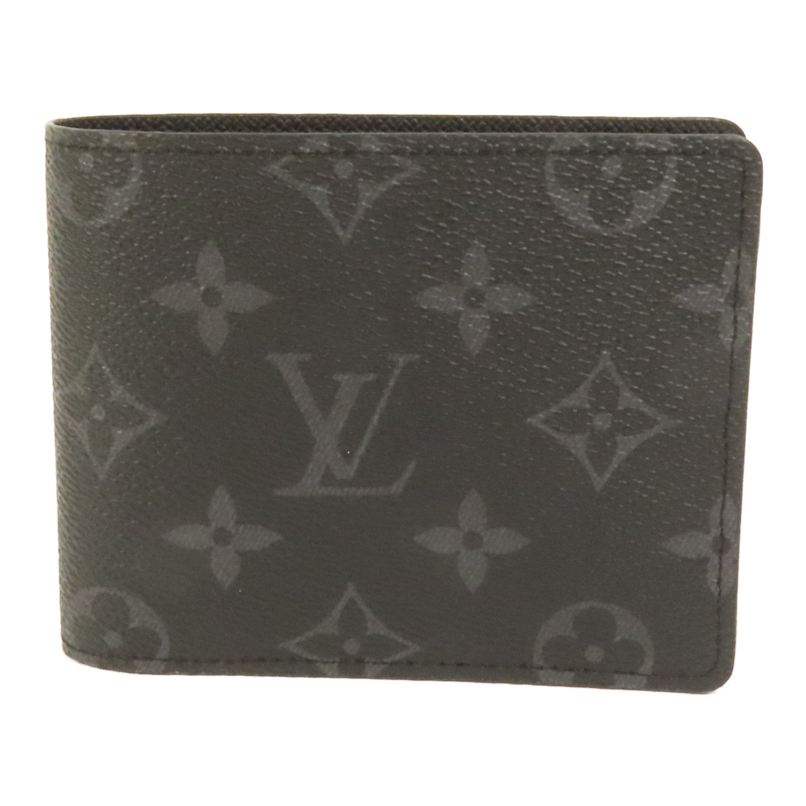LOUIS VUITTON Monogram Eclipse Multiple錢包