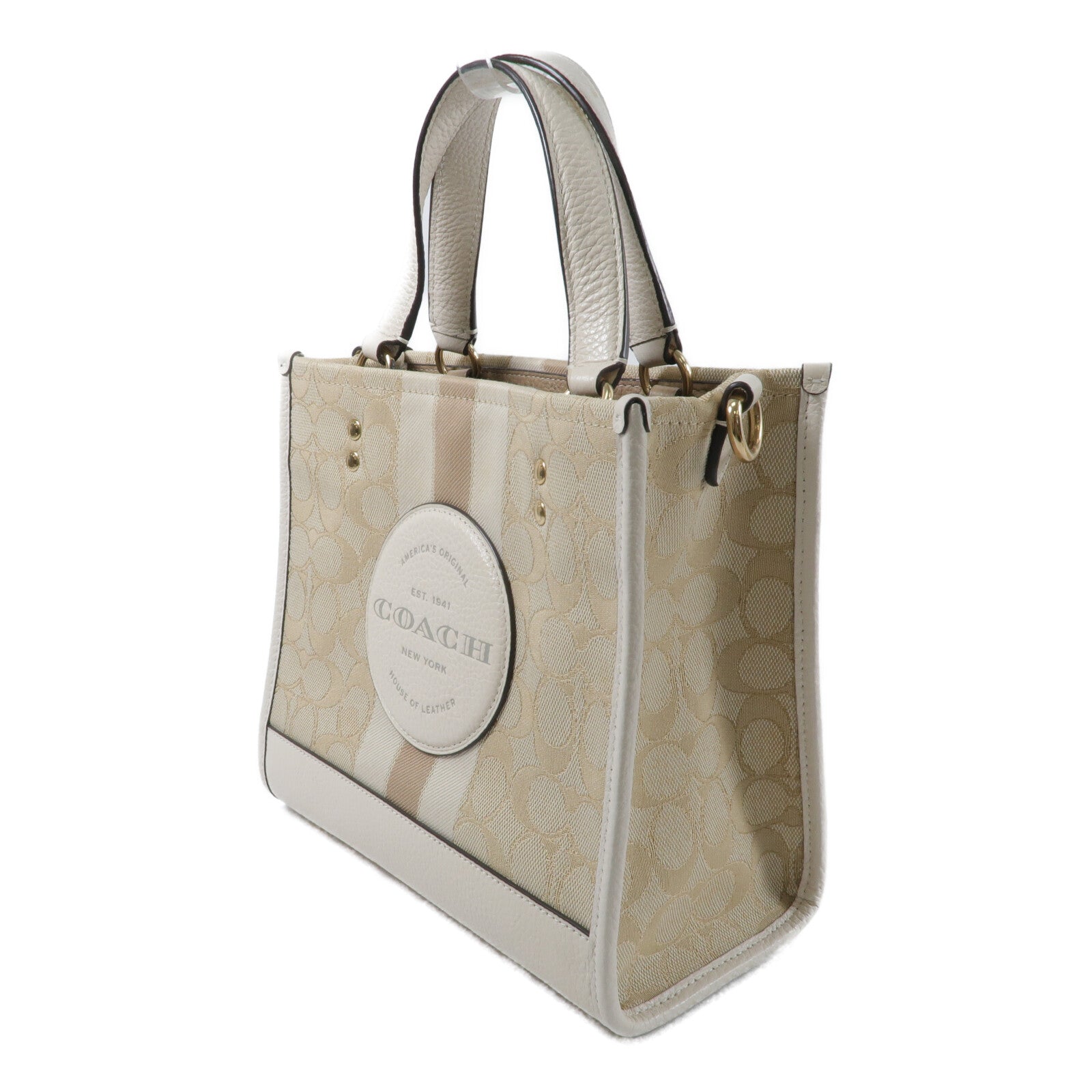 COACH 帆布2 Way Shoulder手挽肩背兩用袋