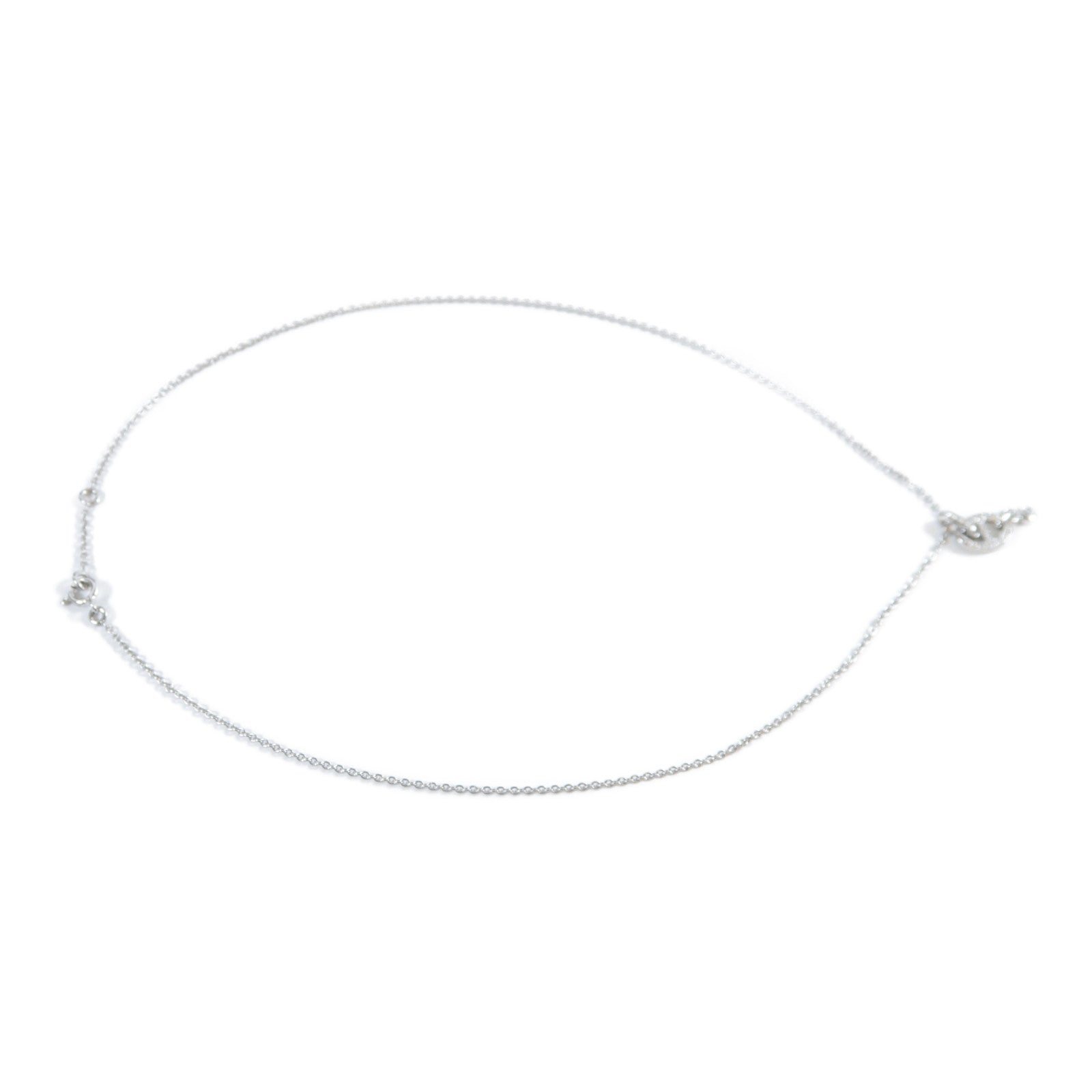 HERMES 【激減優惠】18K白金Farandole Pendant 0.18ct鑽石項鍊