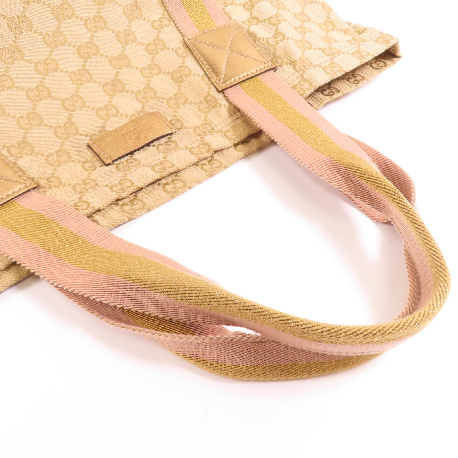 GUCCI 帆布Tote Bag肩背袋