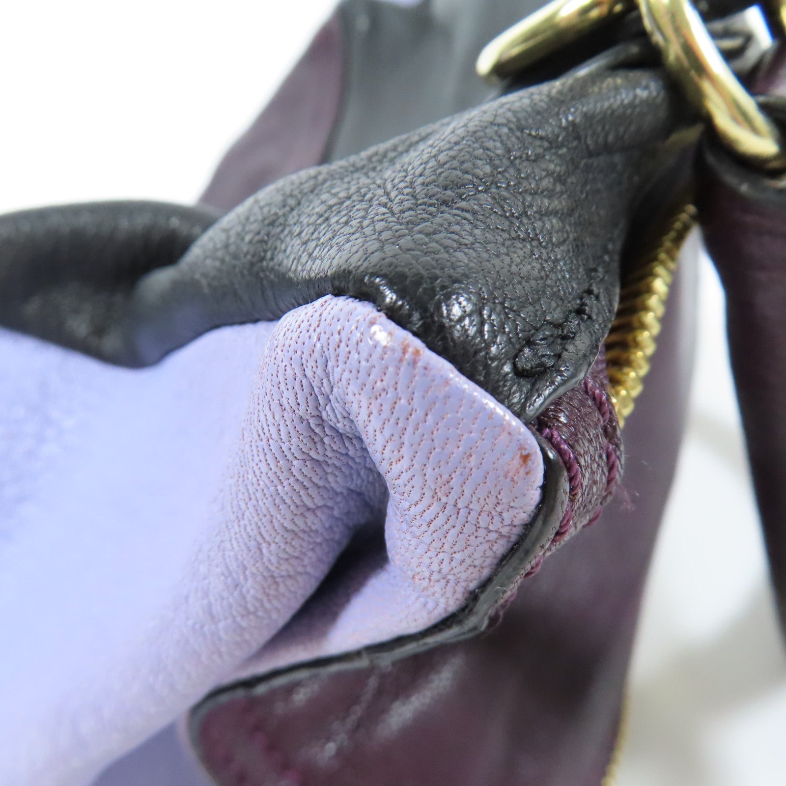 GIVENCHY 牛皮皮革Shoulder Bag金扣手挽肩背兩用袋