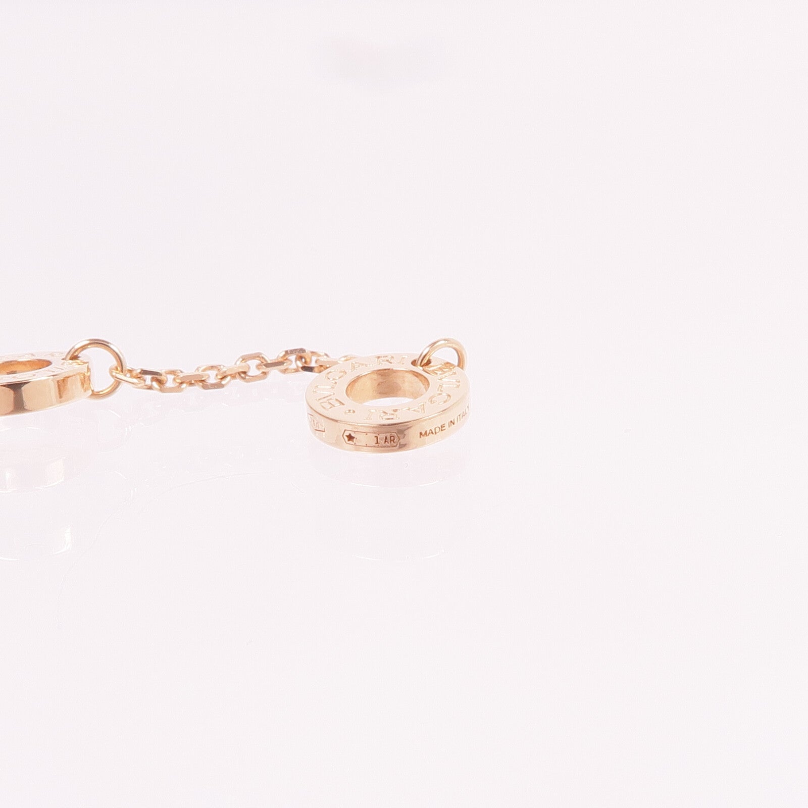 BVLGARI 18K玫瑰金Divas' Dream Necklace鑽石/珍珠母貝項鍊