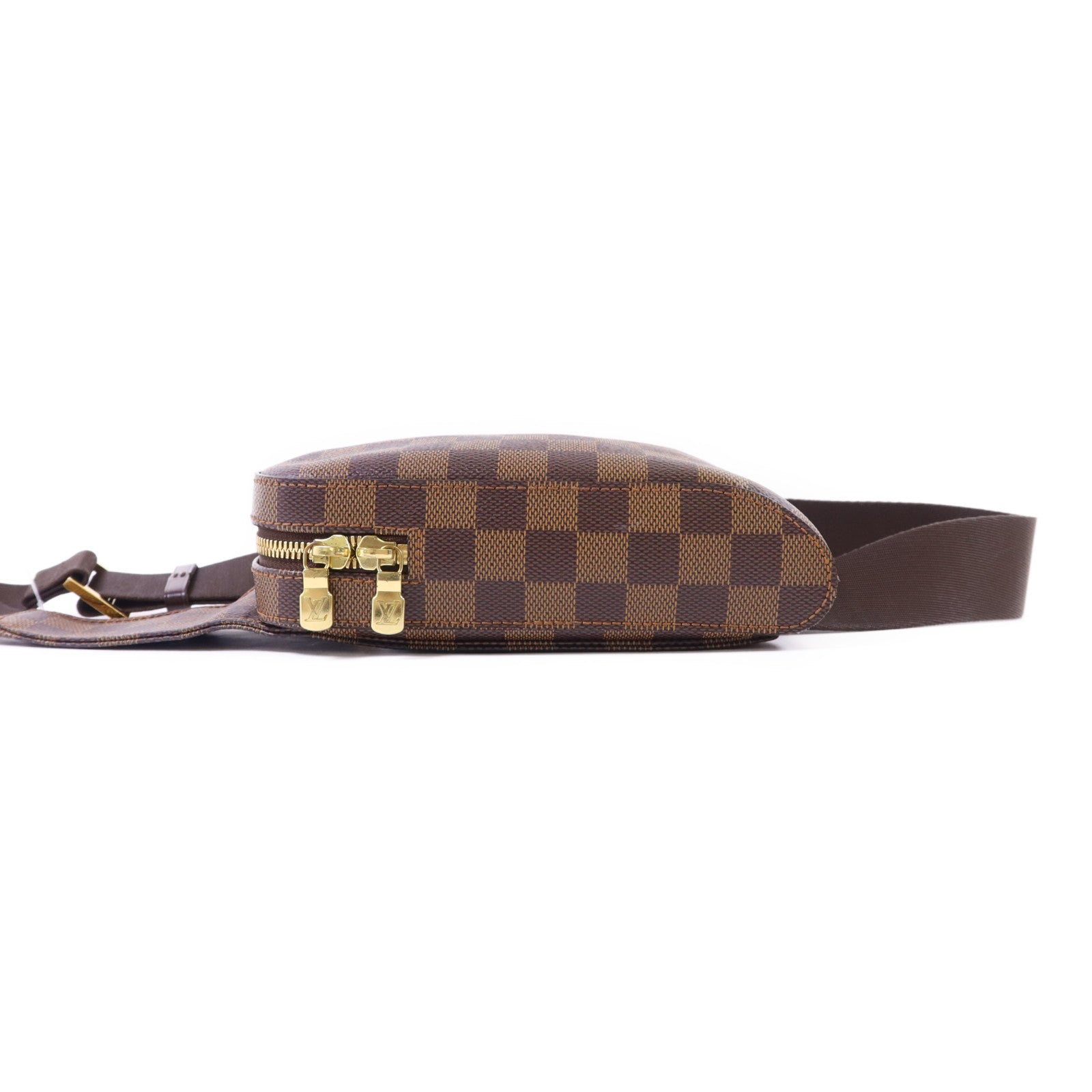 LOUIS VUITTON Damier Geronimos金扣腰包