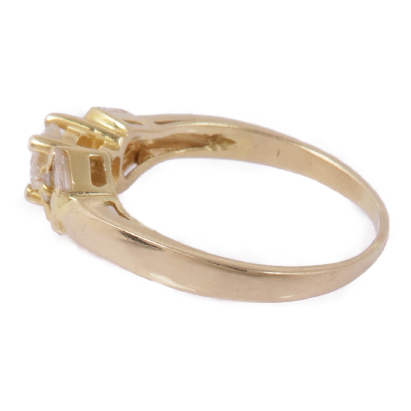 JEWELRY 18K黃金Diamond Ring鑽石戒指US#5.75