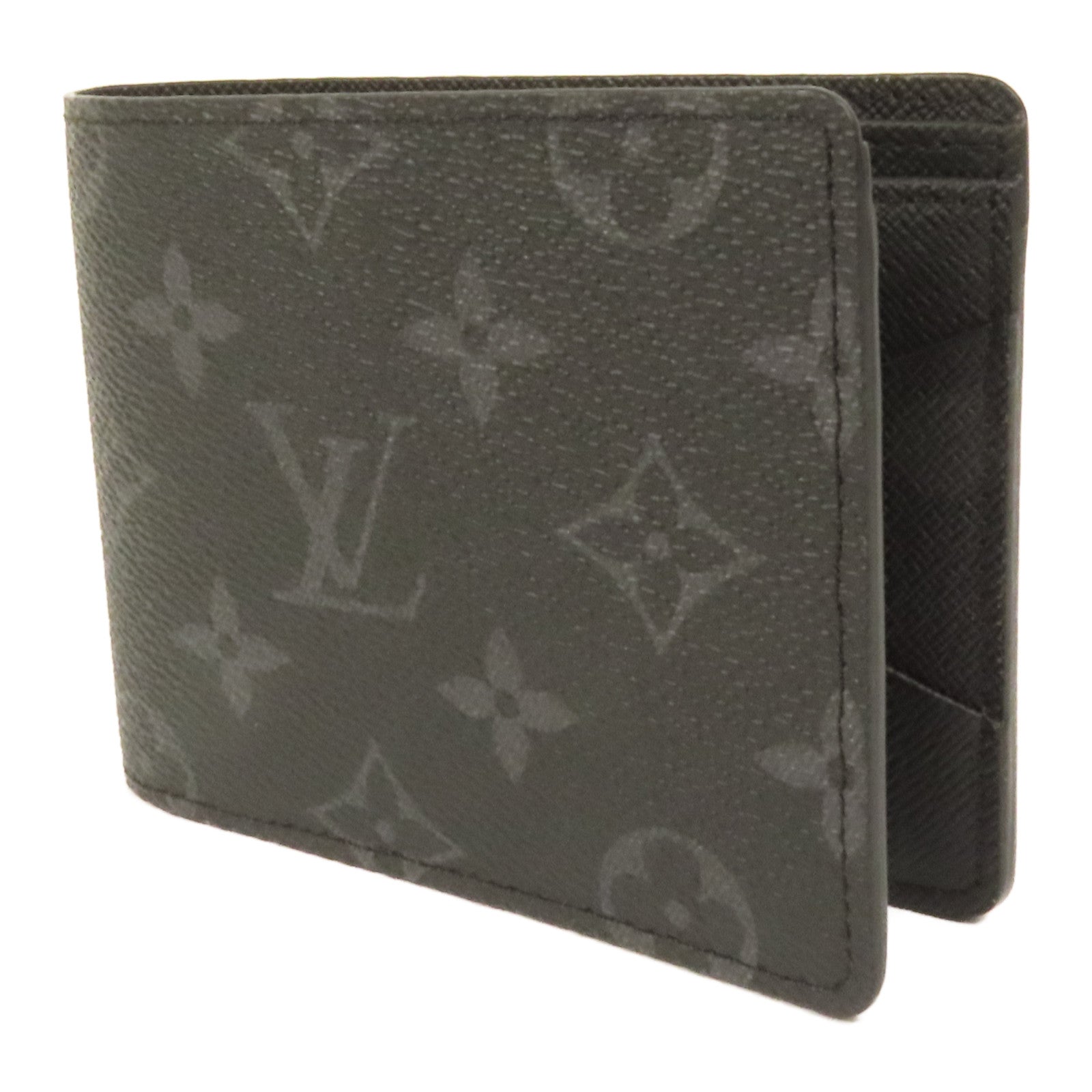LOUIS VUITTON Monogram Eclipse Multiple錢包