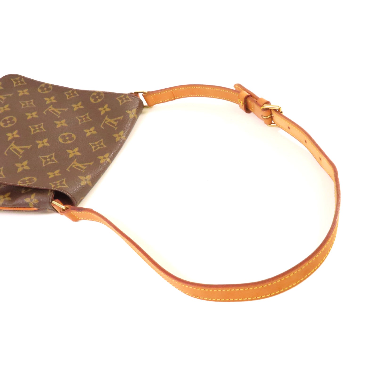 LOUIS VUITTON 【激減優惠】Monogram Musette Salsa Shoulder Bag金扣肩背袋啡色
