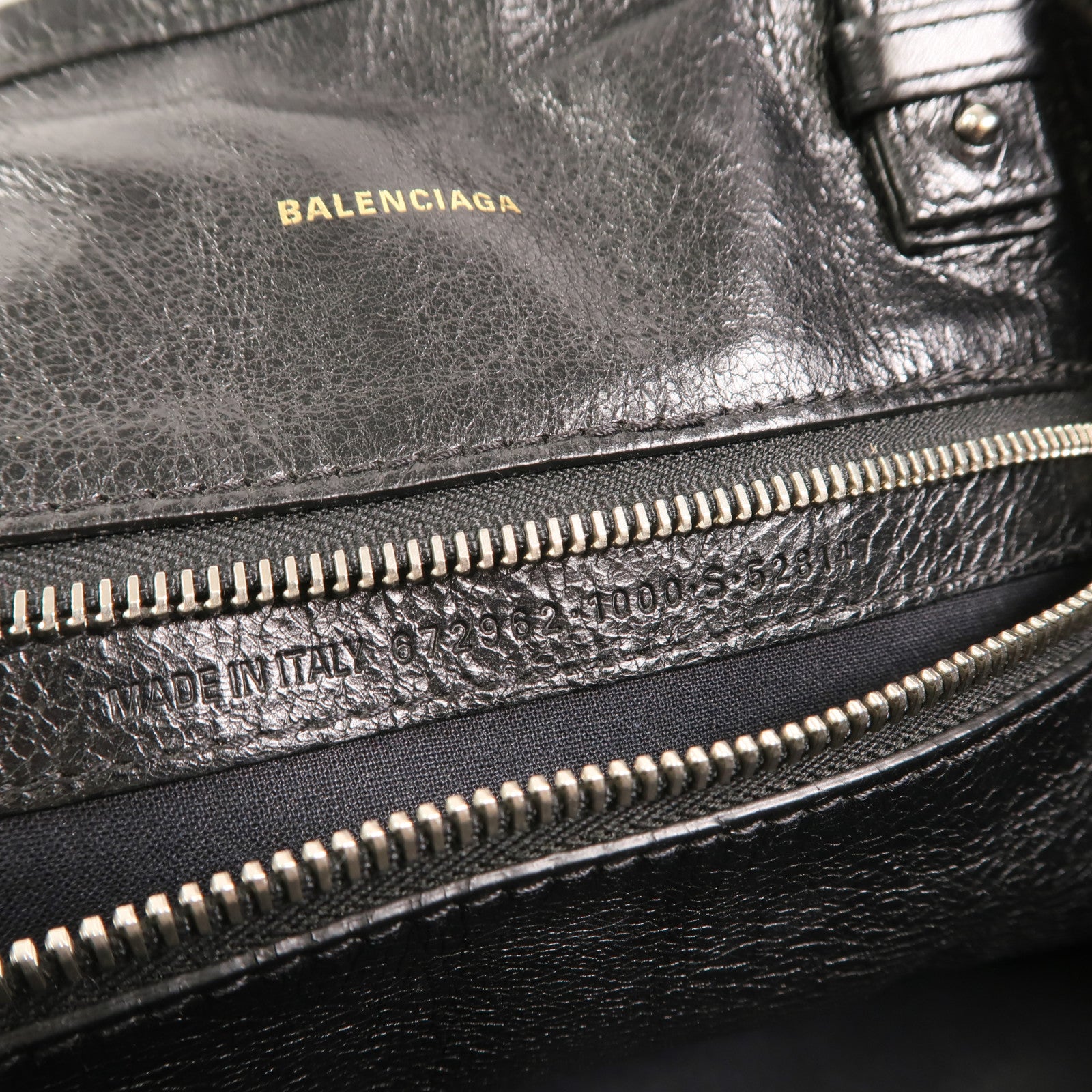 BALENCIAGA 牛皮皮革Tote Bag手挽肩背兩用袋