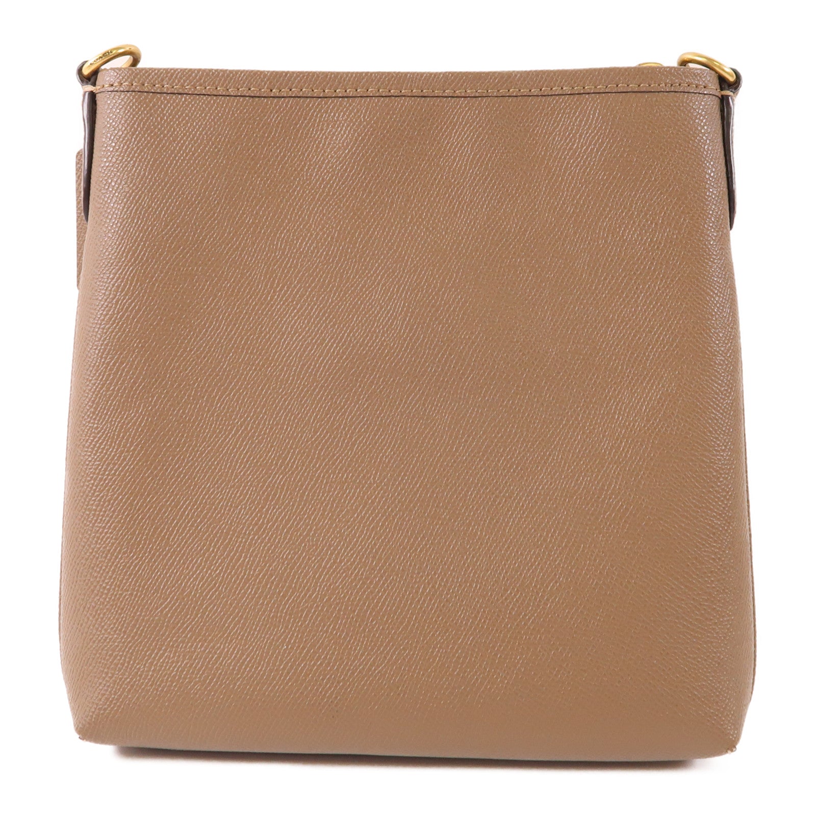COACH 皮革Shoulder Bag金扣肩背袋