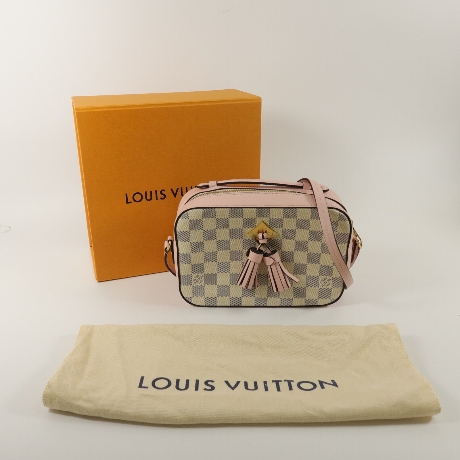 LOUIS VUITTON Damier Azur Saintaonge肩背袋