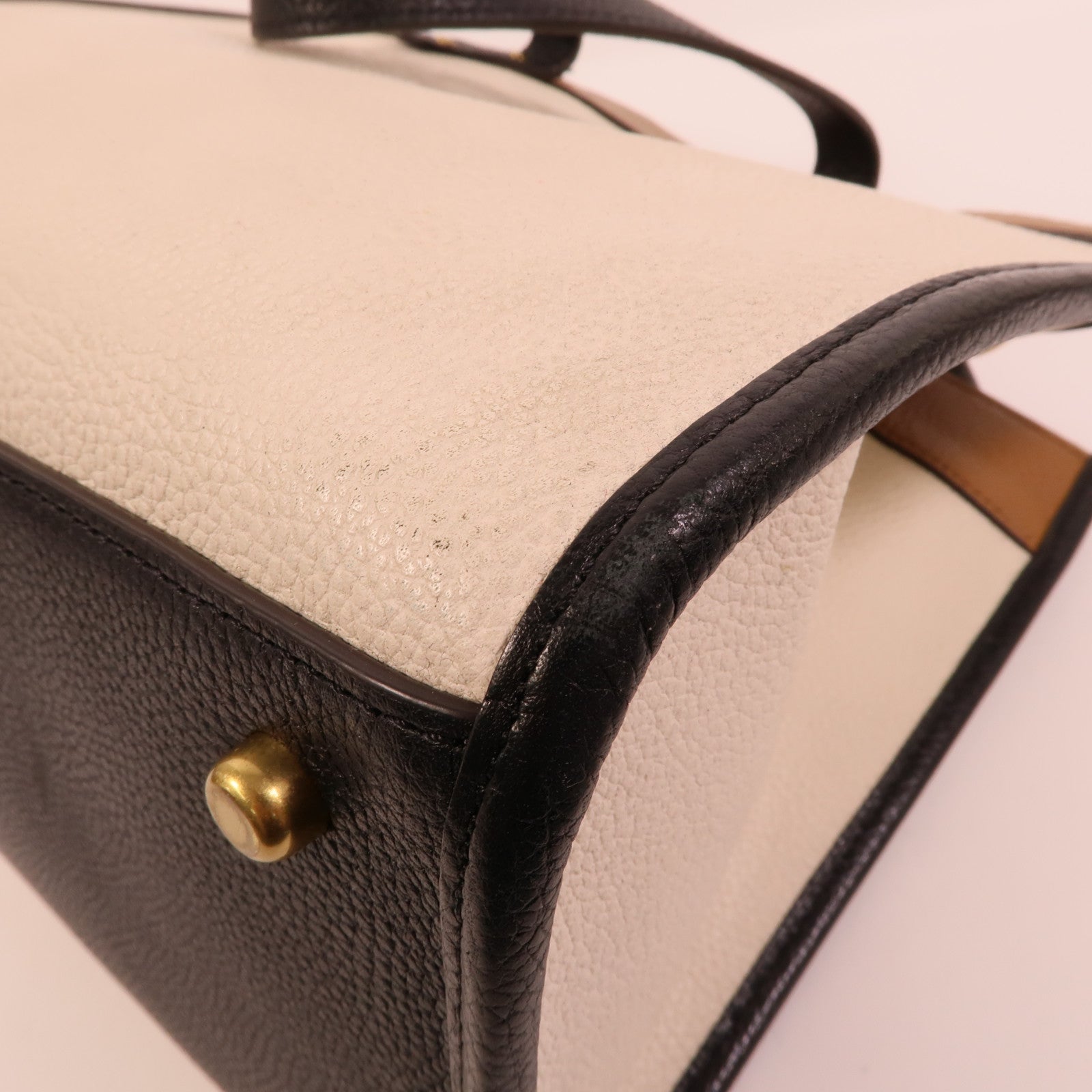 COACH 牛皮皮革Field Tote 30手挽肩背兩用袋
