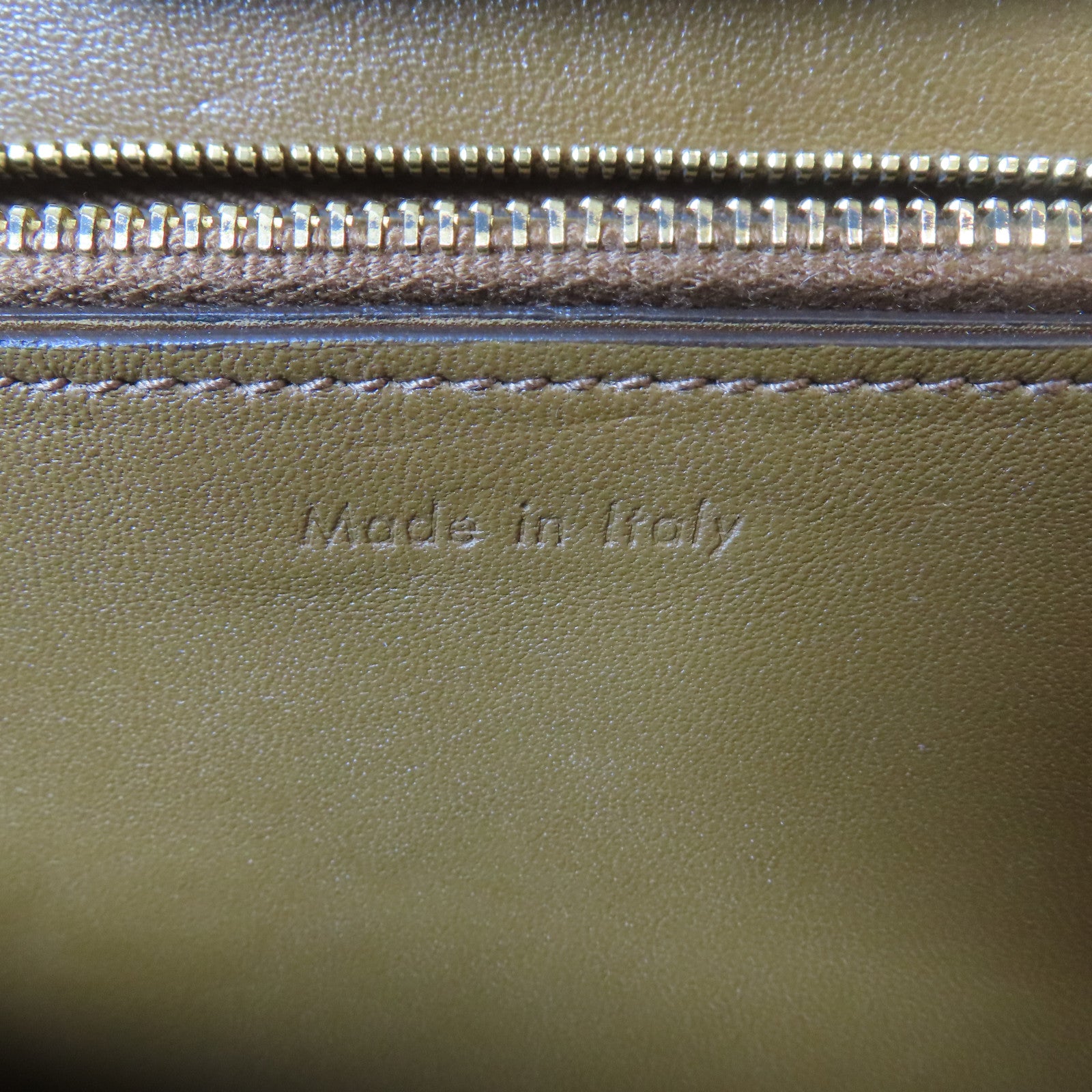 CELINE 牛皮皮革Box Shoulder Bag金扣肩背袋啡色