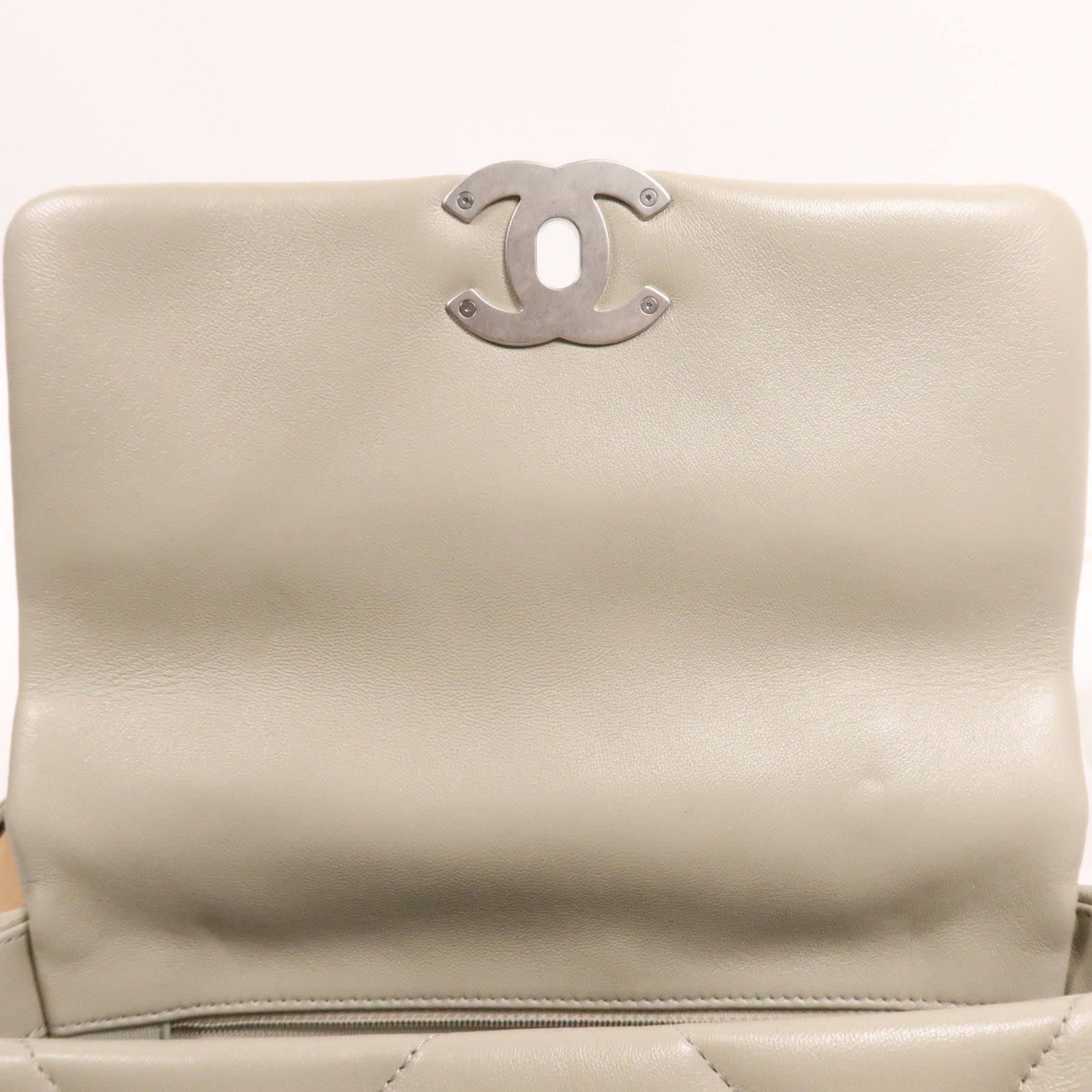 CHANEL 羊皮皮革Chanel 19手挽肩背兩用袋