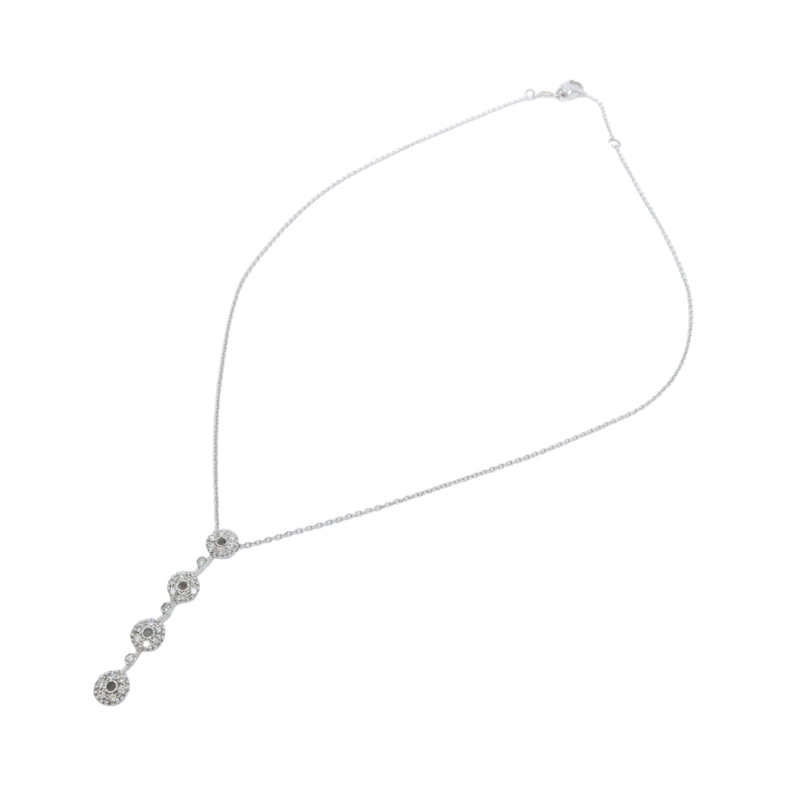 JEWELRY 18K白金Diamond Necklace鑽石項鍊
