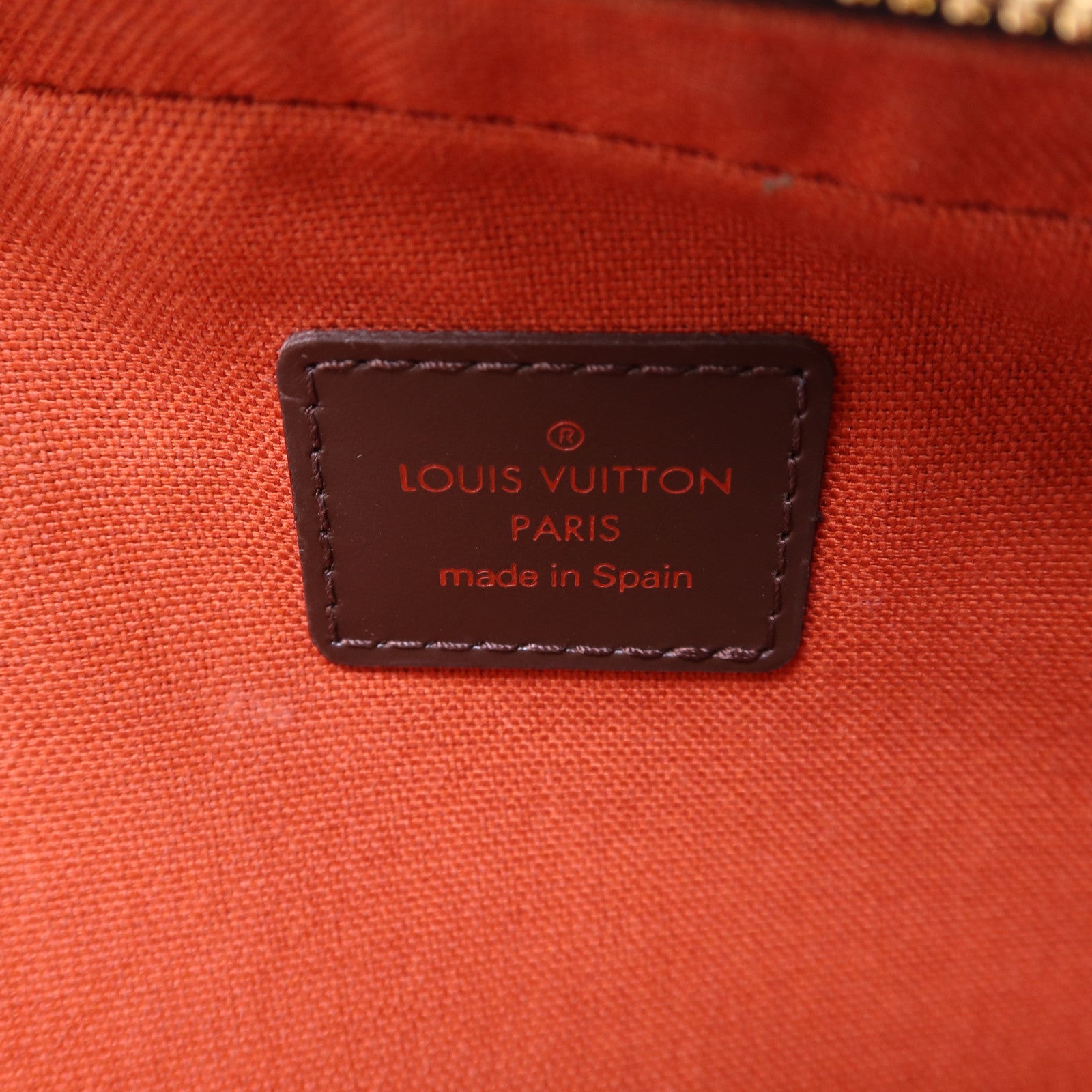 LOUIS VUITTON Damier Geronimos金扣腰包