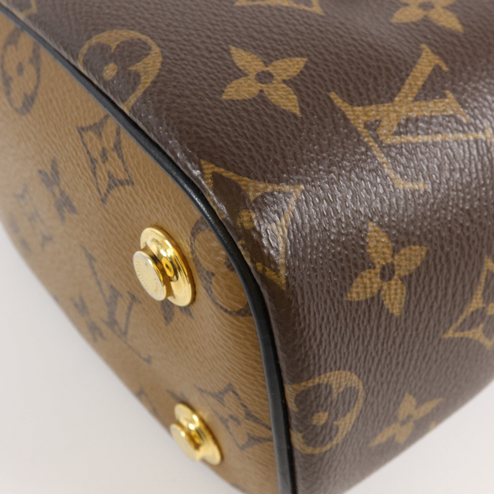 LOUIS VUITTON Monogram/Monogram Reverse Vanity PM手挽肩背兩用袋