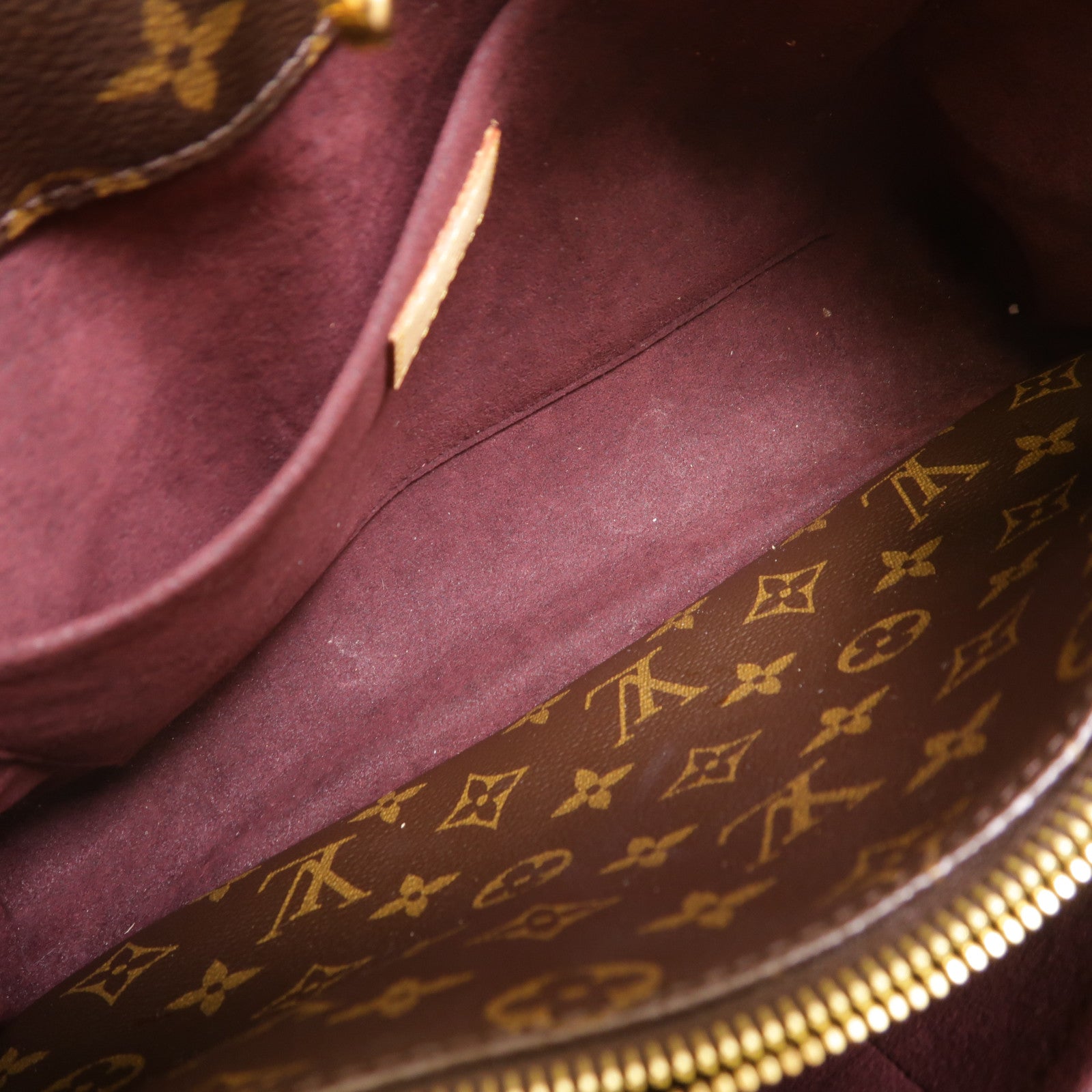 LOUIS VUITTON Monogram Montaigne MM手挽肩背兩用袋