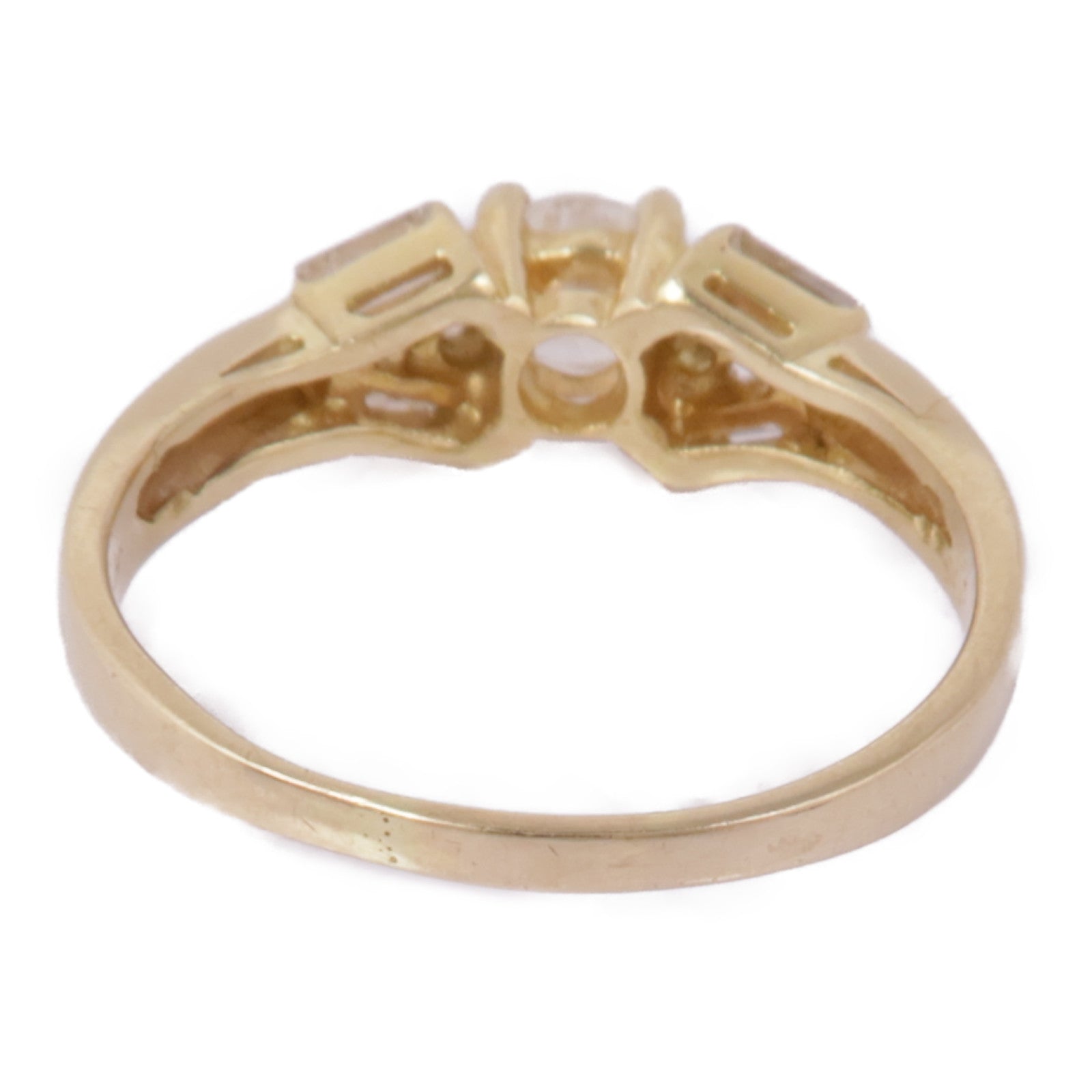 JEWELRY 18K黃金Diamond Ring鑽石戒指US#5.75