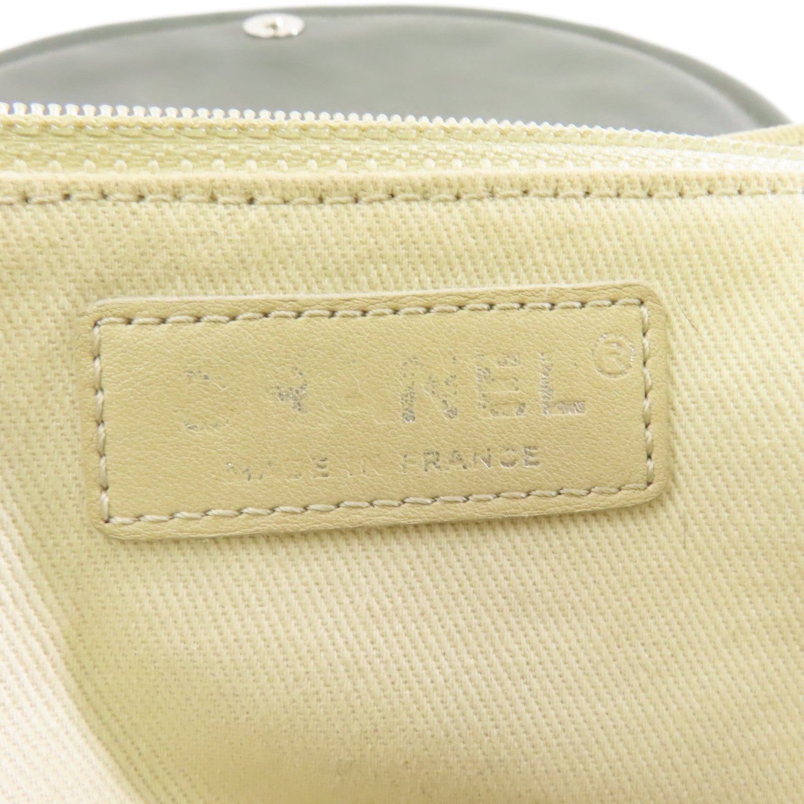 CHANEL 【激減優惠】Caviar皮革Chain Shoulder Bag銀扣鏈帶肩背袋綠色