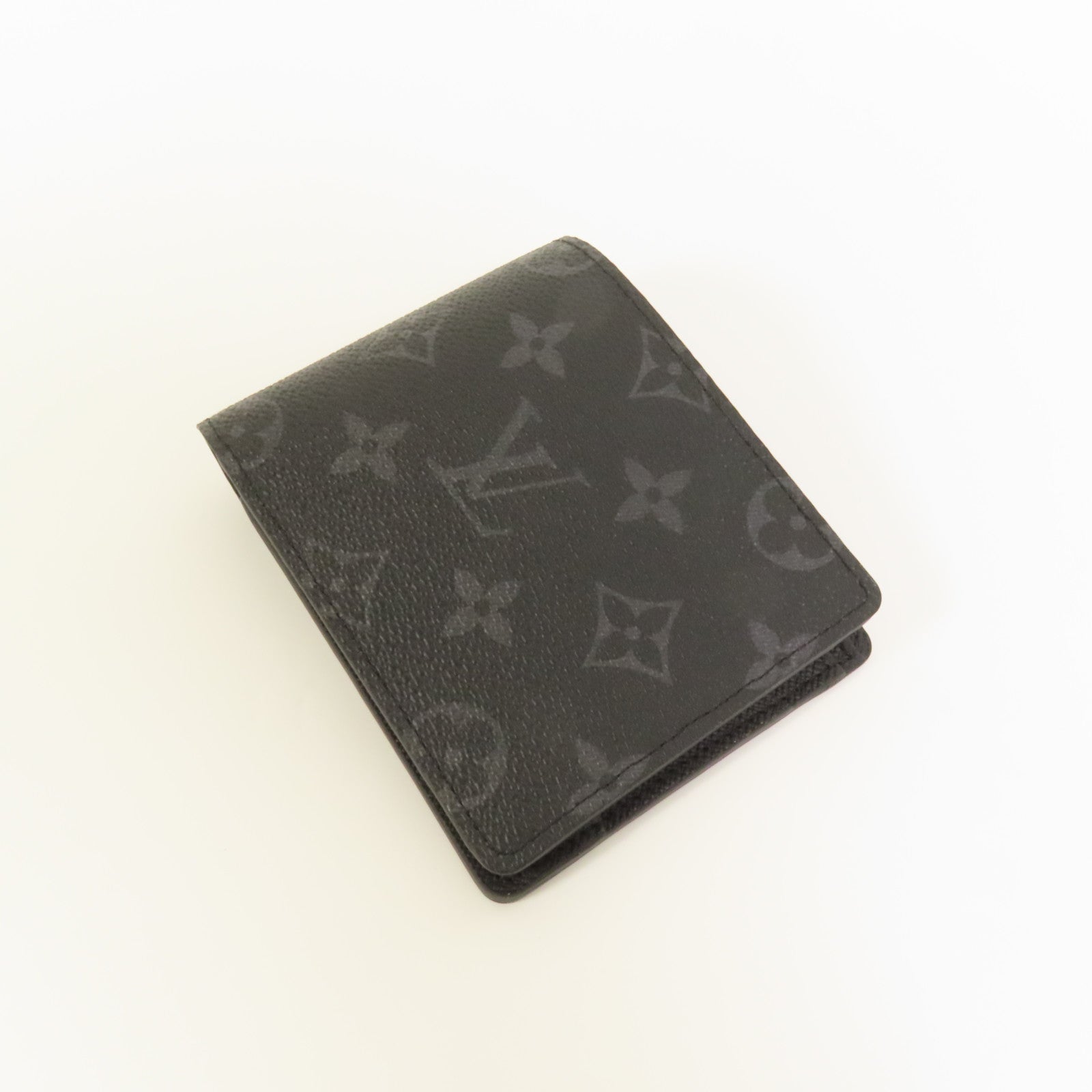 LOUIS VUITTON Monogram Eclipse Multiple錢包