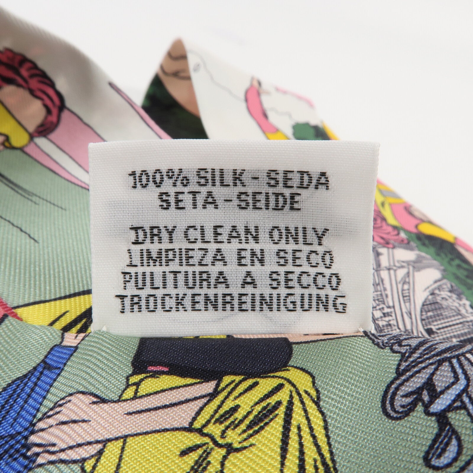 HERMES 絲質Twilly絲巾