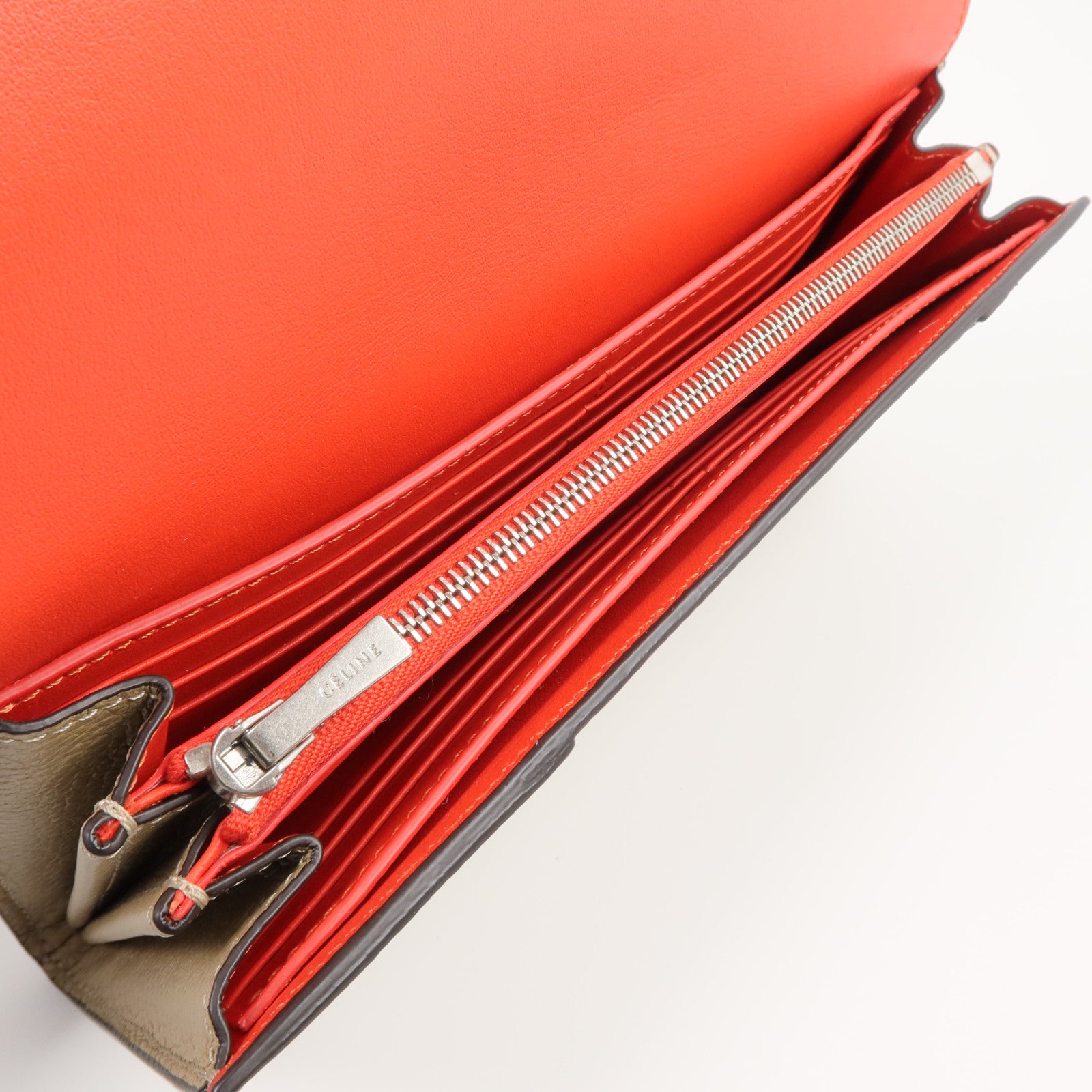 CELINE 牛皮皮革Long Wallet長錢包