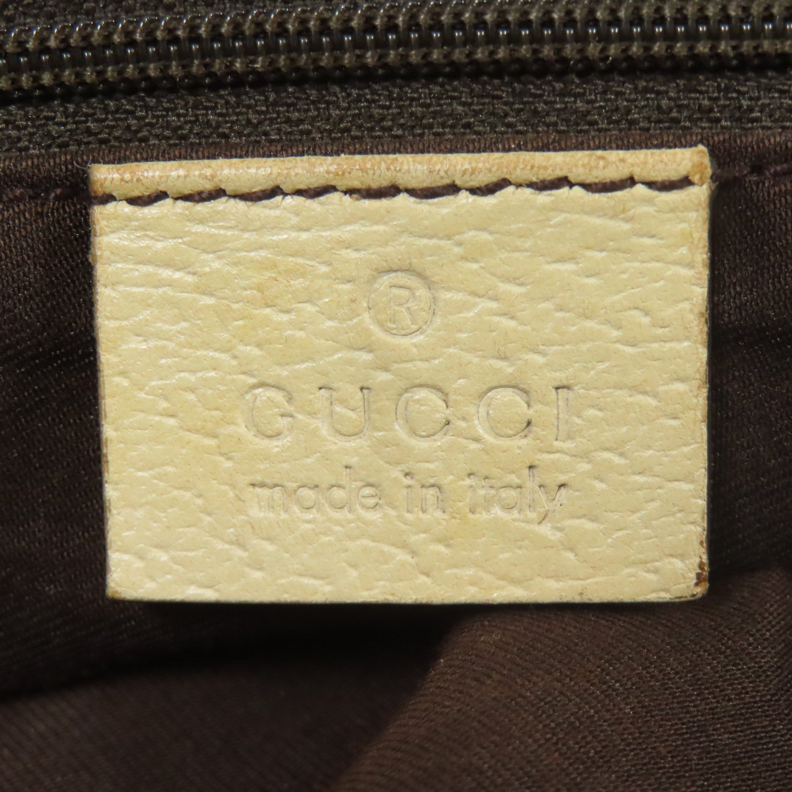 GUCCI 帆布Hand Bag金扣手挽袋