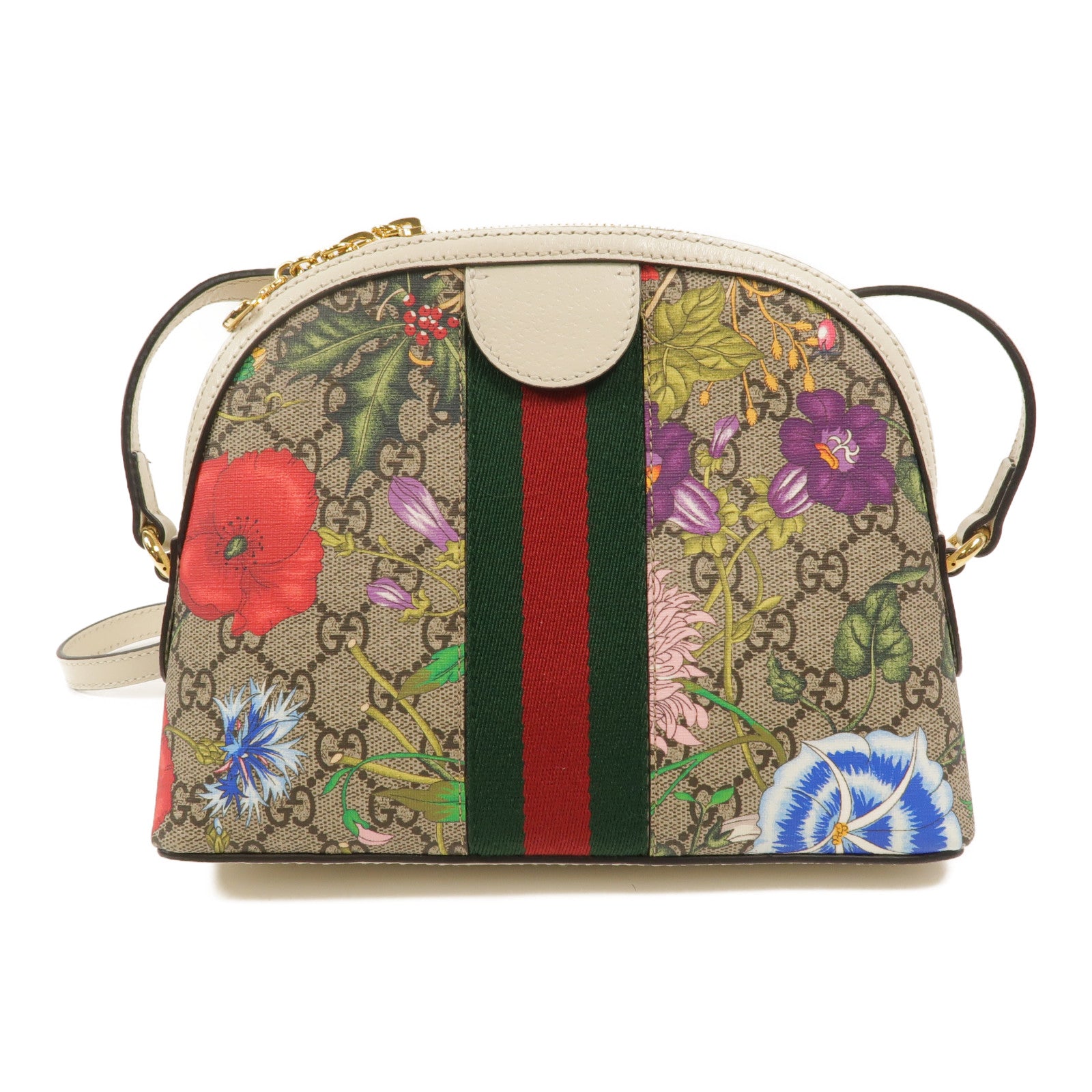 GUCCI 塗層帆布Ophidia GG肩背袋