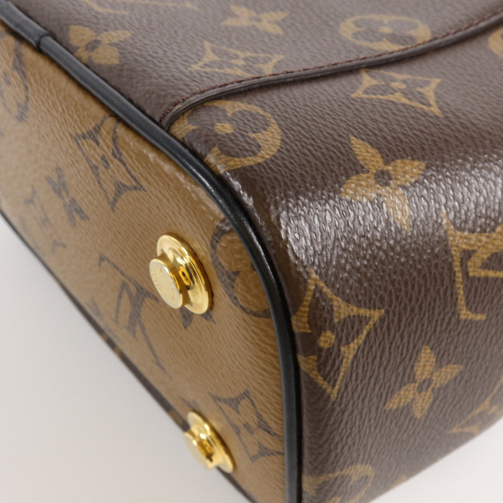 LOUIS VUITTON Monogram/Monogram Reverse Vanity PM手挽肩背兩用袋