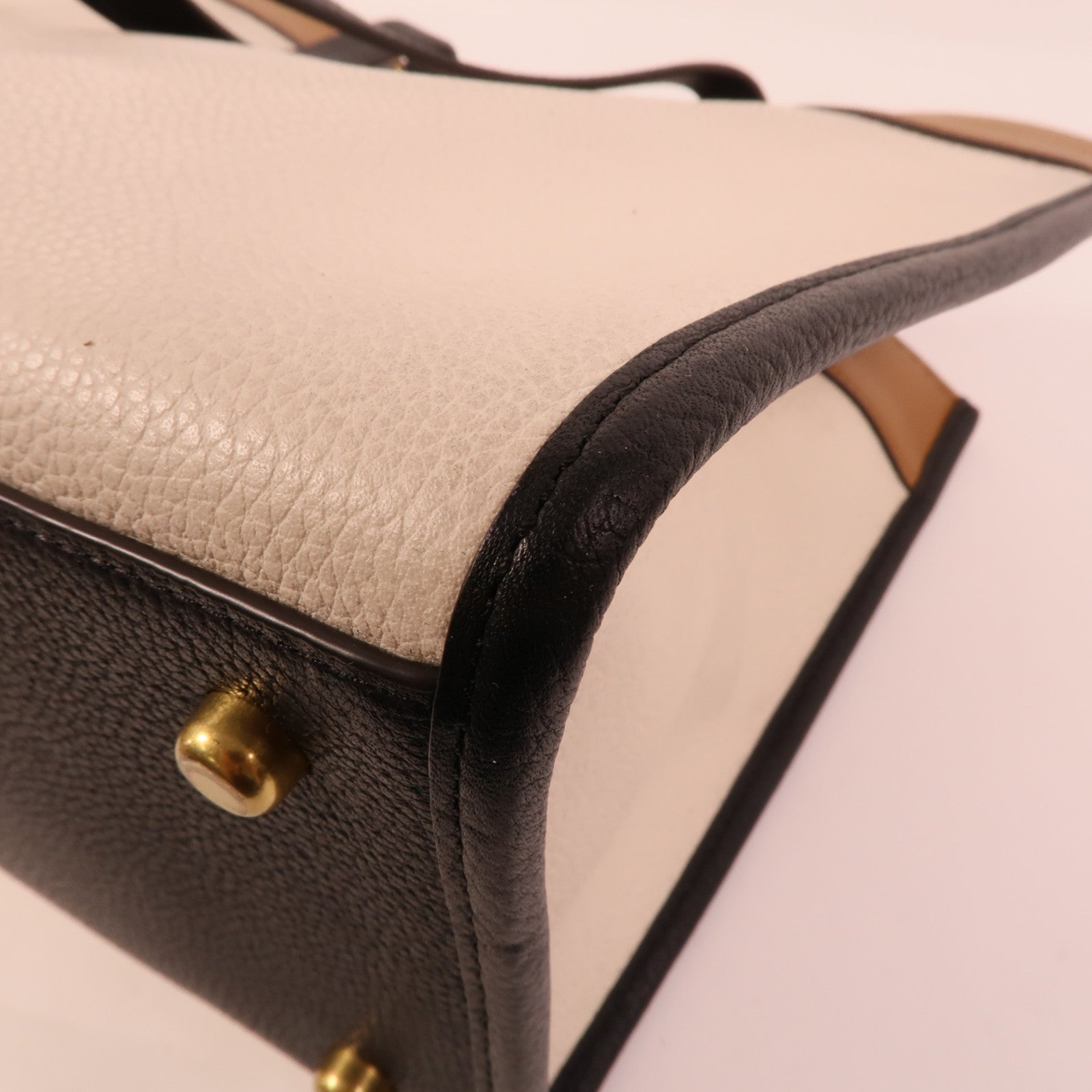 COACH 牛皮皮革Field Tote 30手挽肩背兩用袋
