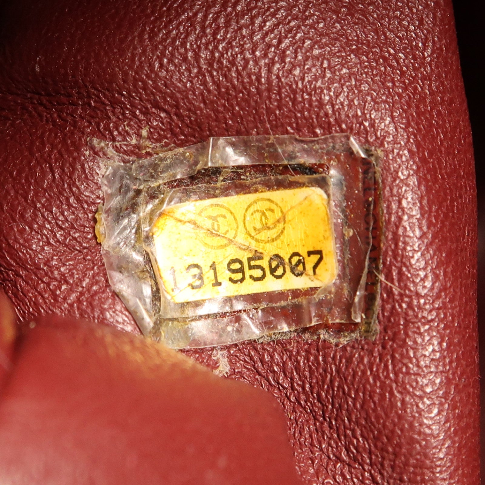 CHANEL 牛皮皮革CoCo Cocoon銀扣手挽袋