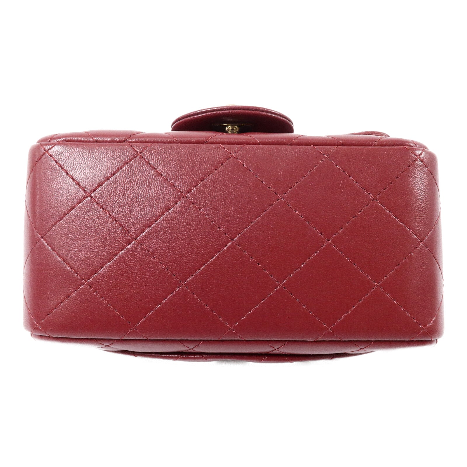 CHANEL 羊皮皮革Mini Classic 17鏈帶肩背袋
